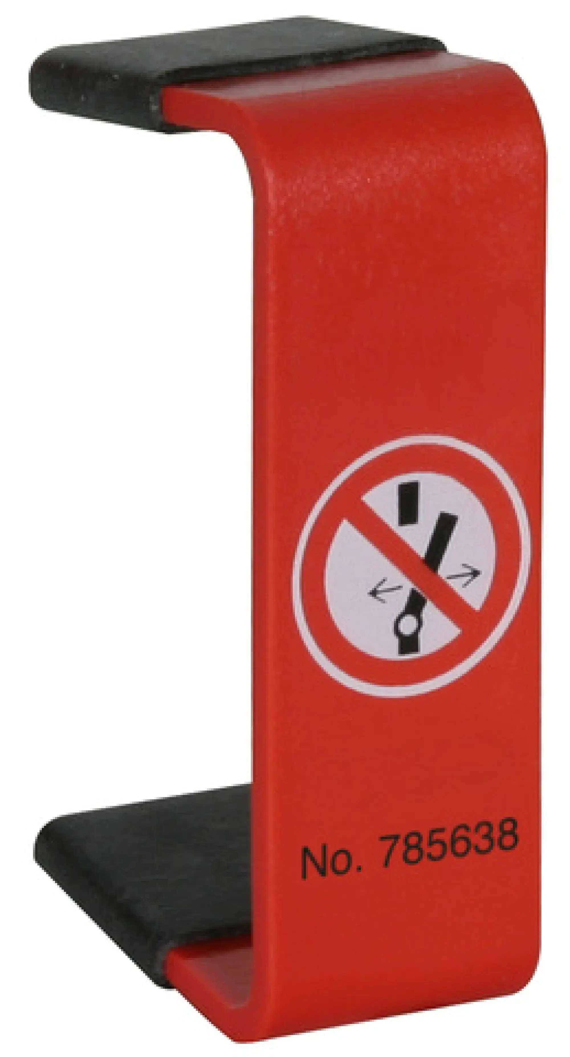 Dehn 785638 Locking element for DIN rail mounted devices, H=45mm, 1 module (img_002)