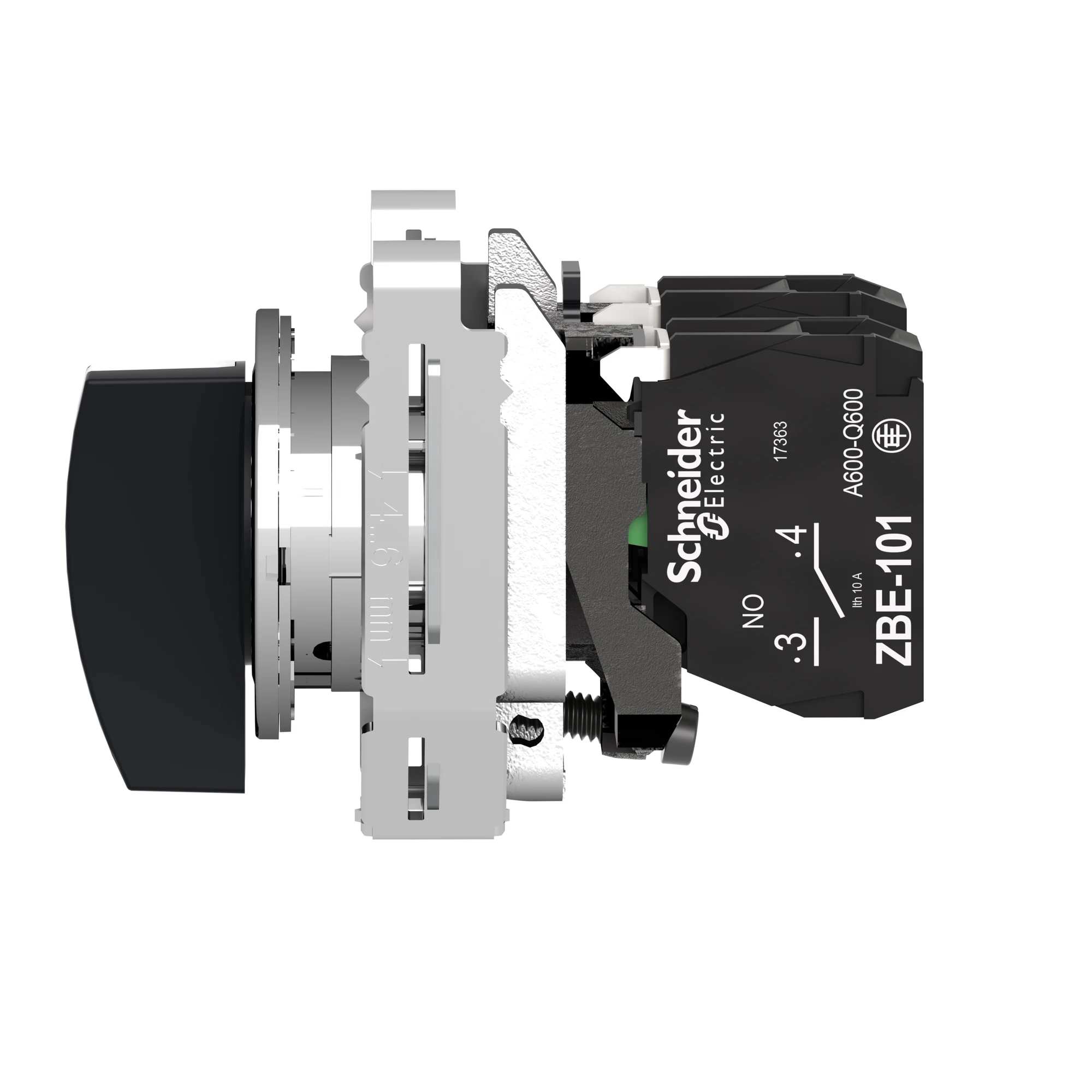 Schneider Electric XB4FJ33 Selector switch, Harmony XB4F, metal, 30mm, black, 3 positions, long toggle, latching, 2NC (img_007) Schneider Electric XB4FJ33 Selector switch, Harmony XB4F, metal, 30mm, black, 3 positions, long toggle, latching, 2NC (img_007)