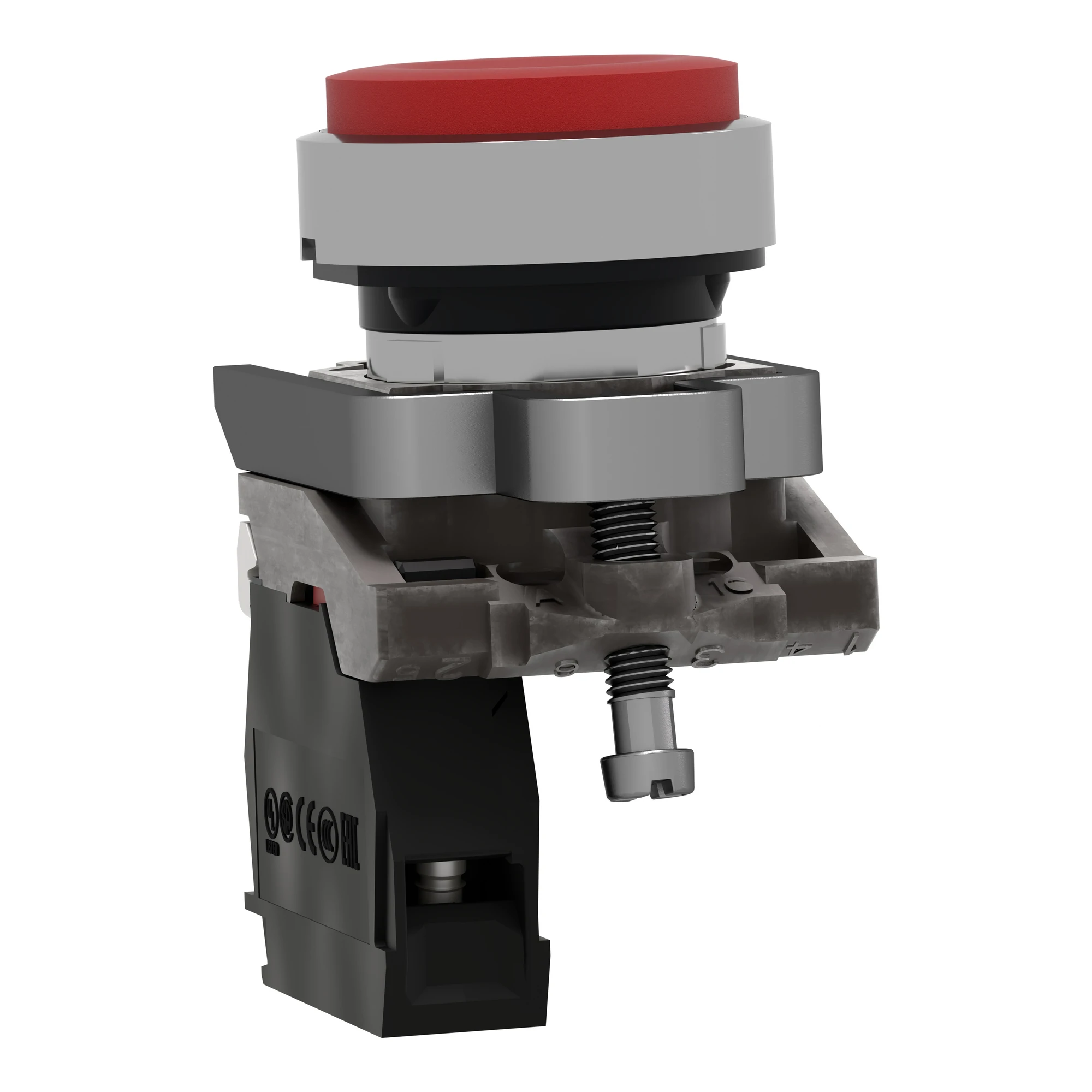 Schneider Electric XB4BL42 Pushbutton, Harmony XB4, metal, 22mm, Red, protruding, unlabelled, momentary, 1NC (img_004) Schneider Electric XB4BL42 Pushbutton, Harmony XB4, metal, 22mm, Red, protruding, unlabelled, momentary, 1NC (img_004)