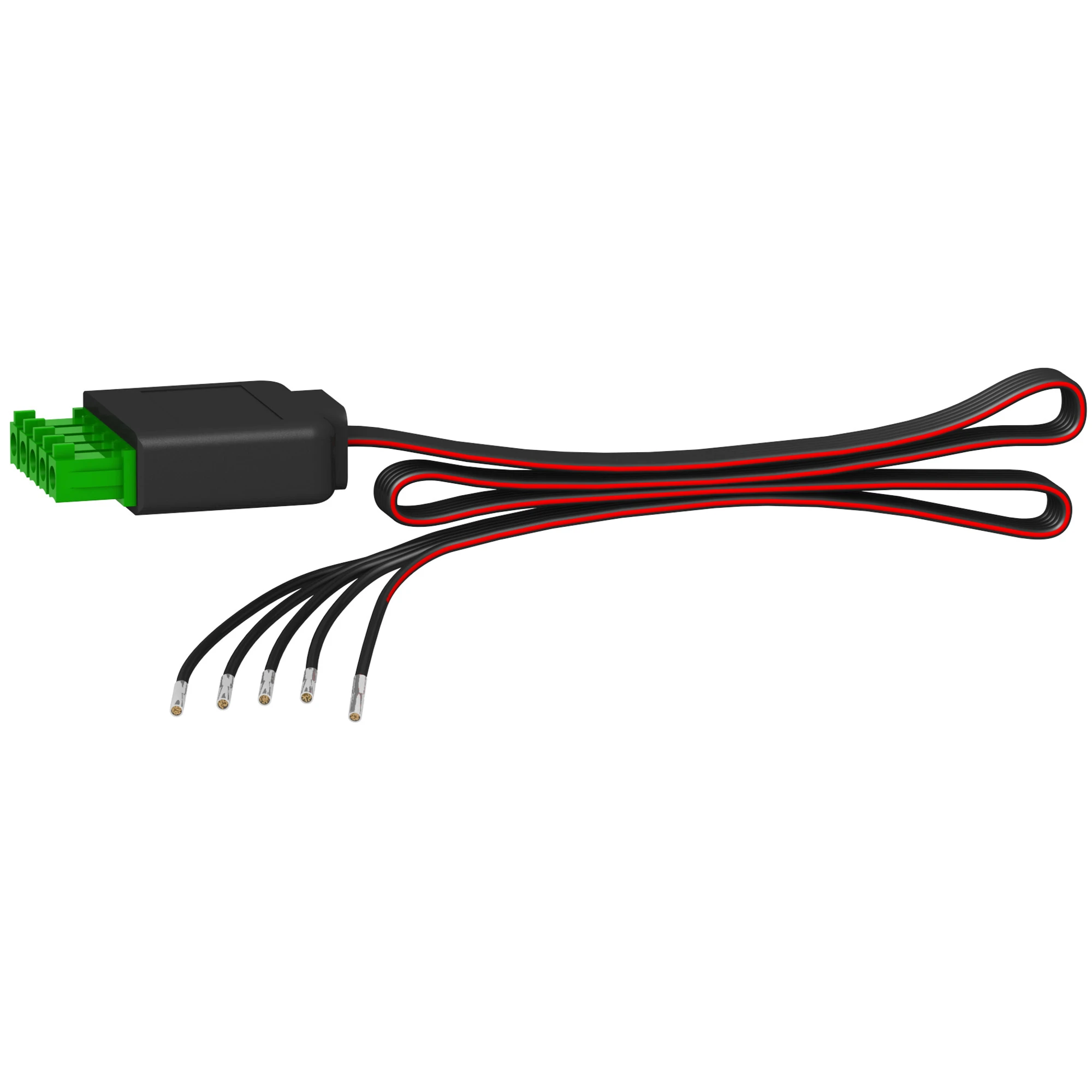 Schneider Electric A9XCAU06 Smartlink Cable pre-assembled, 1 connector +1 open end, length 870mm, 6 pieces (img_001) Schneider Electric A9XCAU06 Smartlink Cable pre-assembled, 1 connector +1 open end, length 870mm, 6 pieces (img_001)