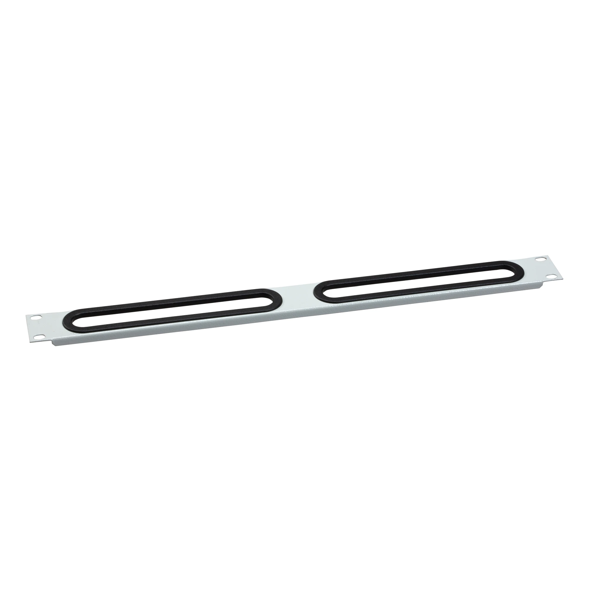 Schneider Electric NSYCRTM1U2 Actassi, 19" front panel 1 RU with cable gland, RAL7035 (img_001)