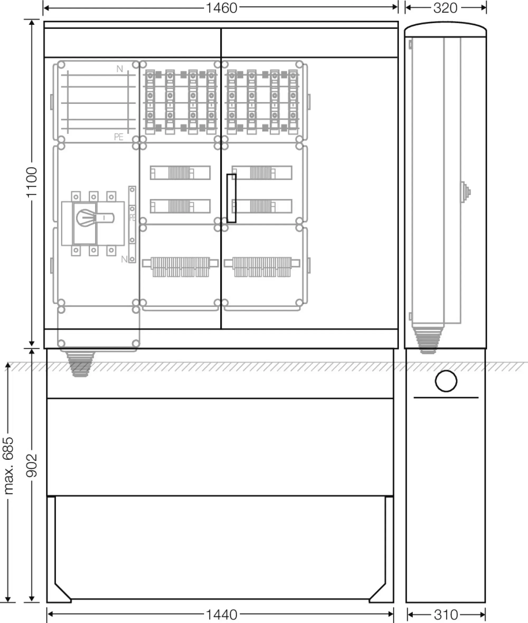 Hensel 65000156 Ladeverteiler für bis zu 8 Ladepunkte à 22kW Mi EV 22kW 8110 (img_002) Hensel 65000156 Ladeverteiler für bis zu 8 Ladepunkte à 22kW Mi EV 22kW 8110 (img_002)