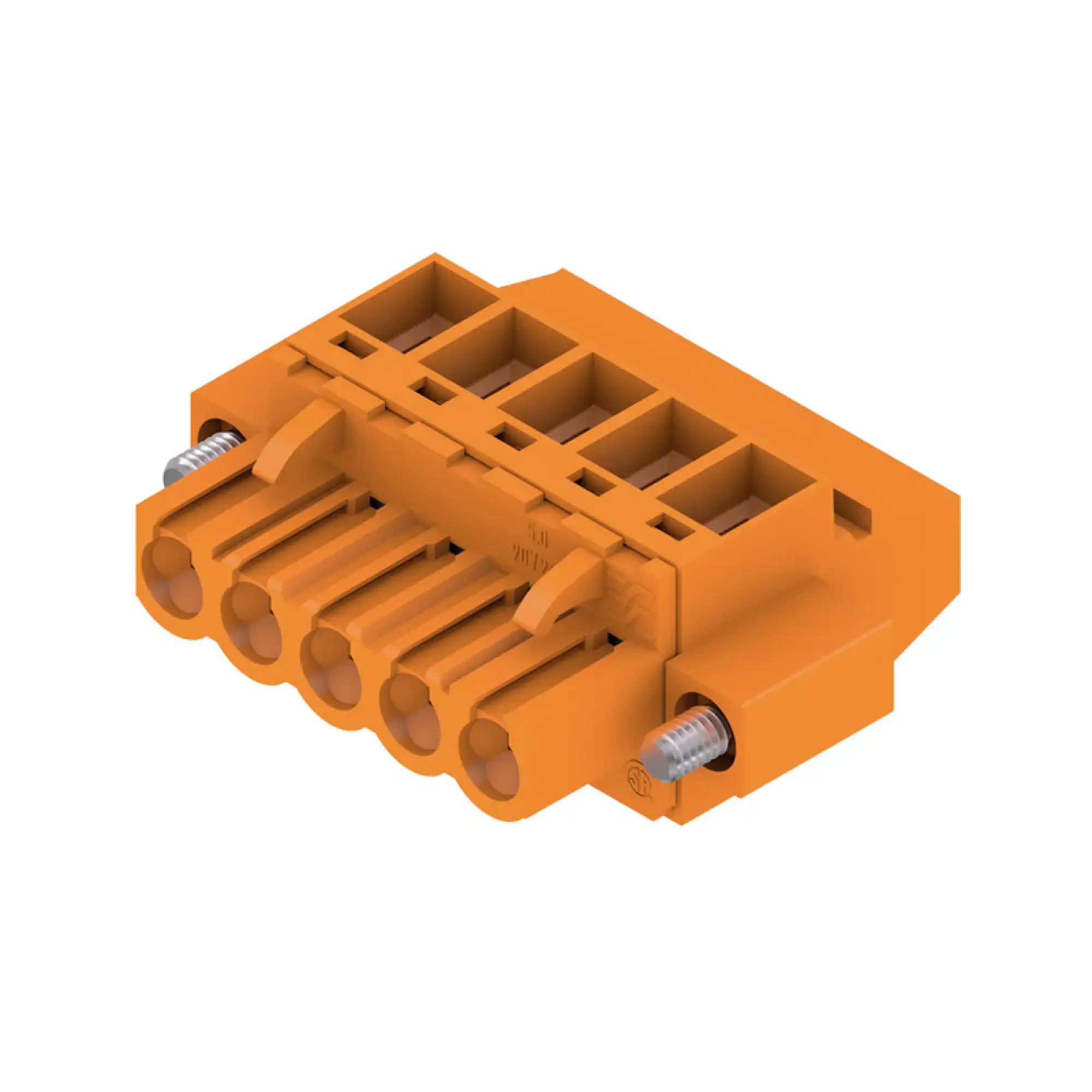 Weidmüller 1959490000 PCB connector (wire connection), 320 V, 23 A, Pitch in mm: 5.00, 4 mm², Number of poles: 5, Clamping yoke connection, Box (img_001)