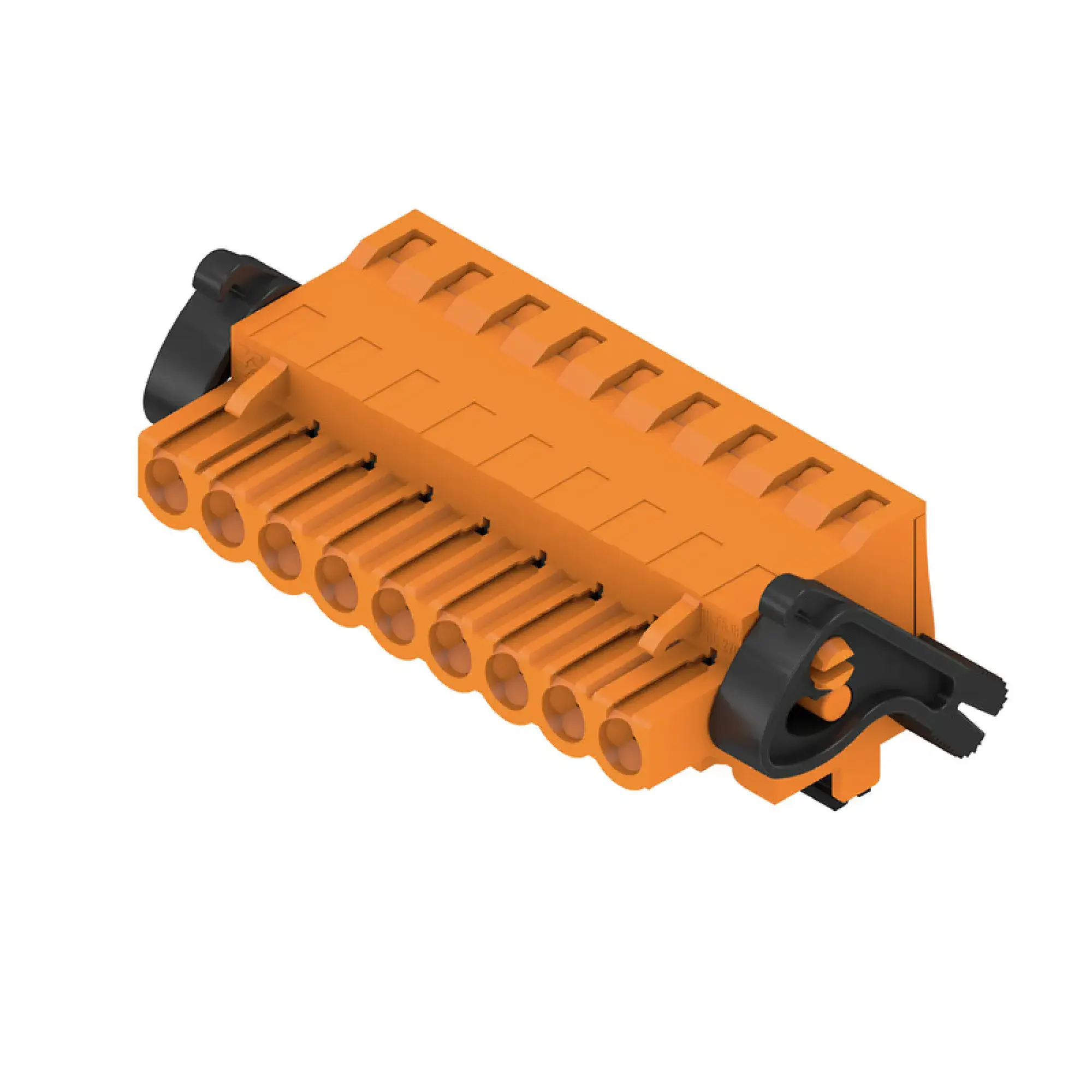 Weidmüller 1983150000 PCB connector (wire connection), 320 V, 24 A, Pitch in mm: 5.08, 3.31 mm², Number of poles: 9, PUSH IN with actuator, Box (img_001)