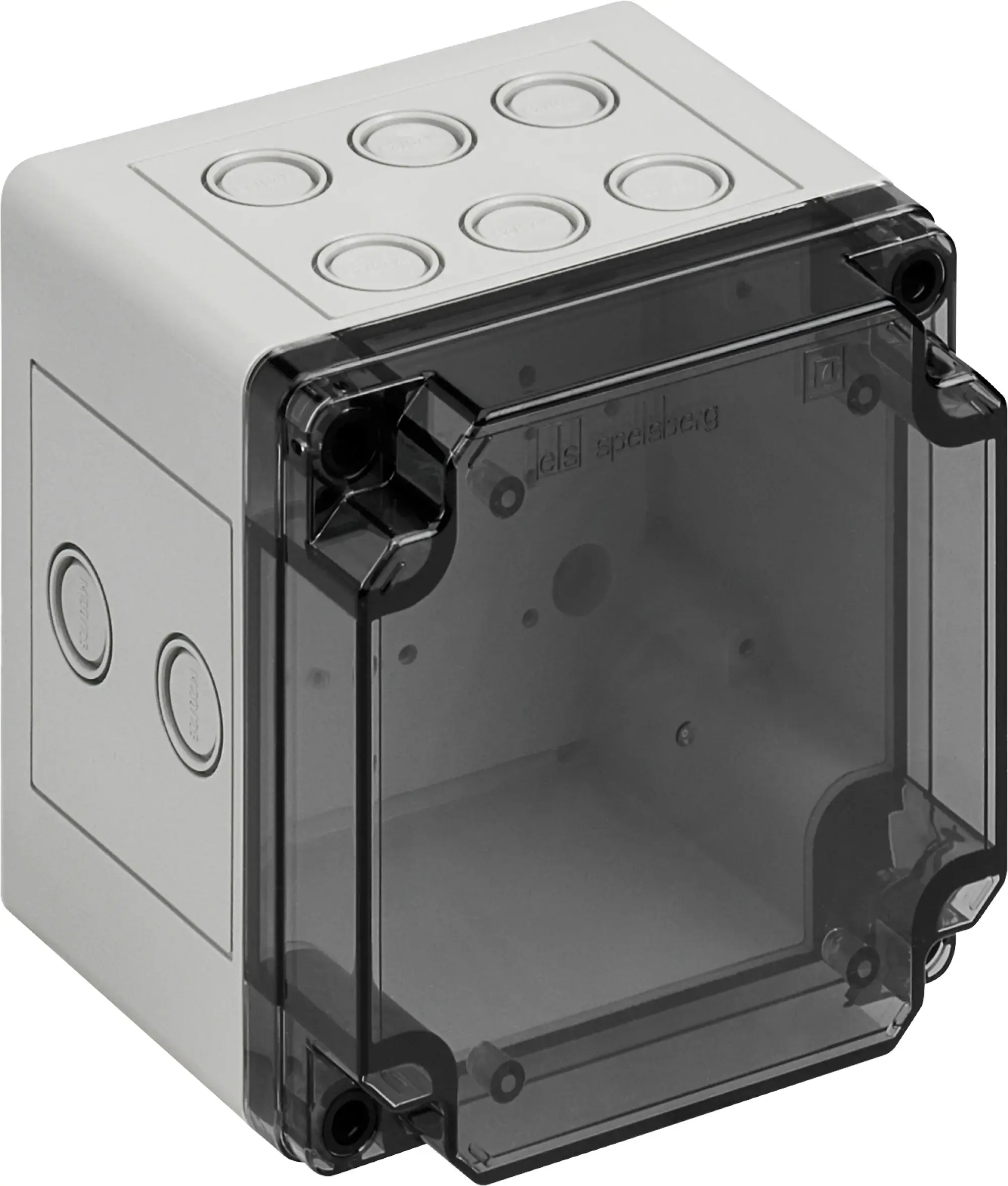 Spelsberg 59121001 Empty enclosure, Type of protection IP65, Impact strength IK07, Protection class II, Rated voltage 400V AC, Halogen free (img_001)