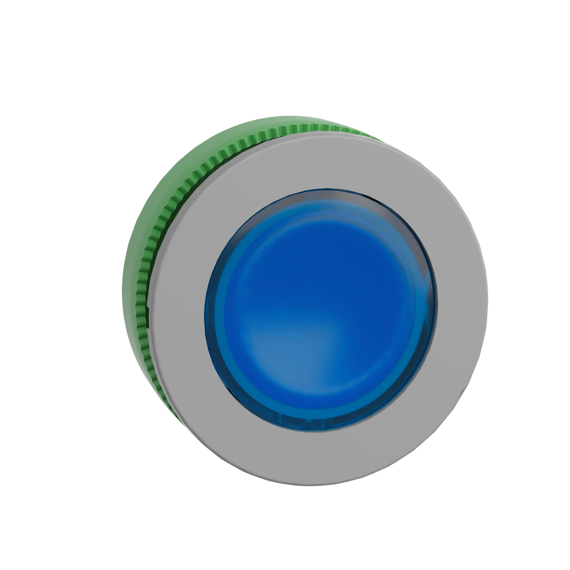 Schneider Electric ZB5FW363C0 Illuminated Push Button, Front Element, Harmony XB5F, Plastic, 30mm, Light Grey, Blue, for Universal LED (img_003)