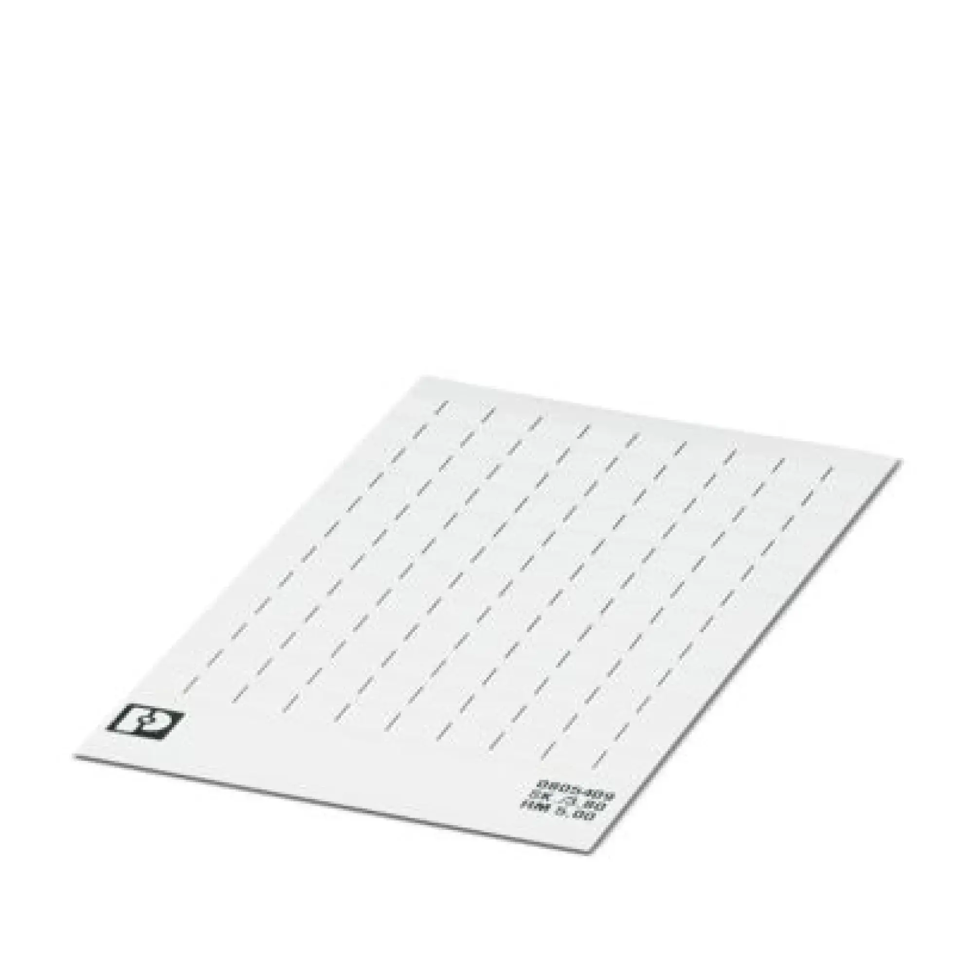 Phoenix Contact 0805409 Marker card SK 5/3,8:UNBEDRUCKT (img_001)