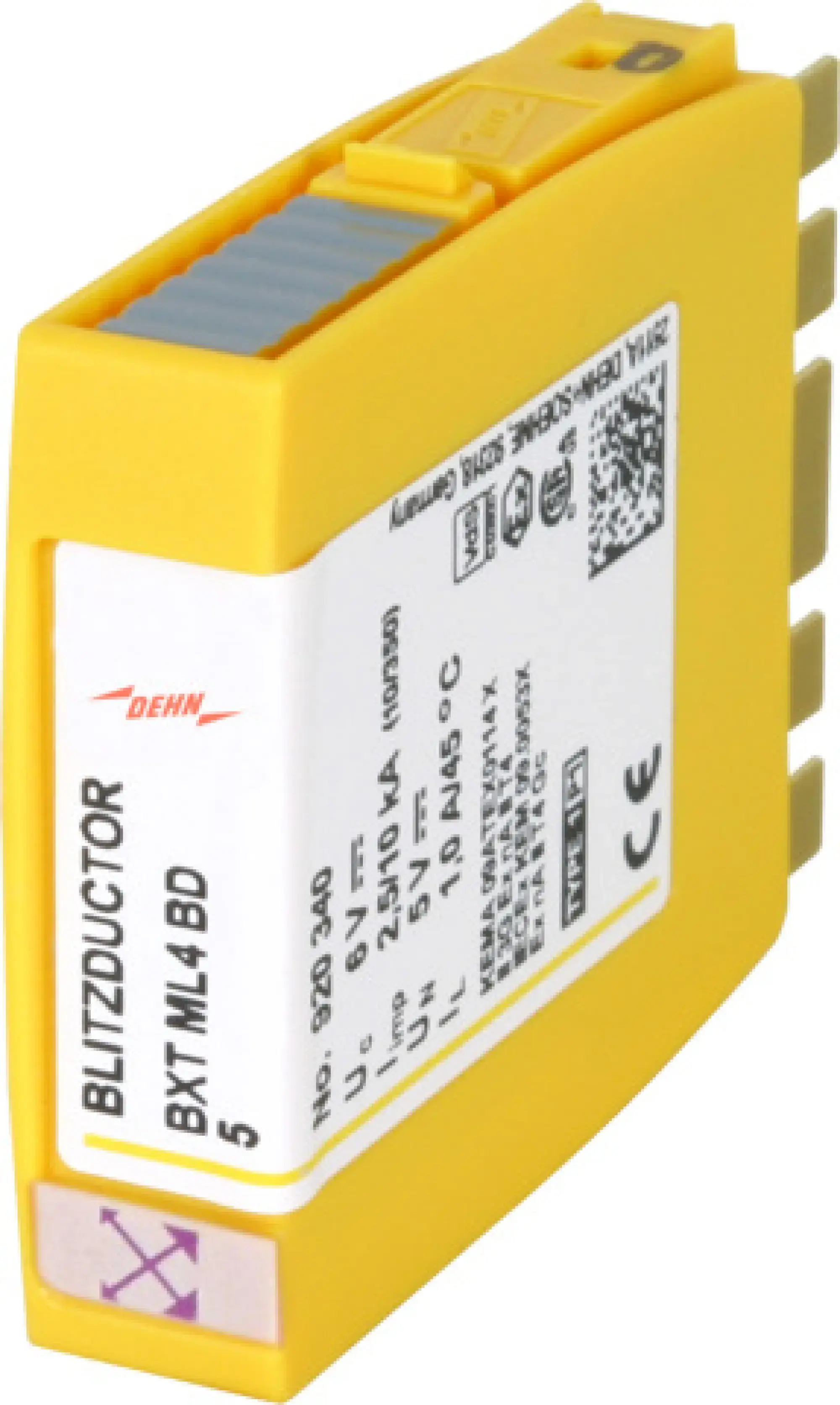 Dehn 920340 Combined arrester module for 2 pairs BLITZDUCTOR XT with LifeCheck (img_001) Dehn 920340 Combined arrester module for 2 pairs BLITZDUCTOR XT with LifeCheck (img_001)