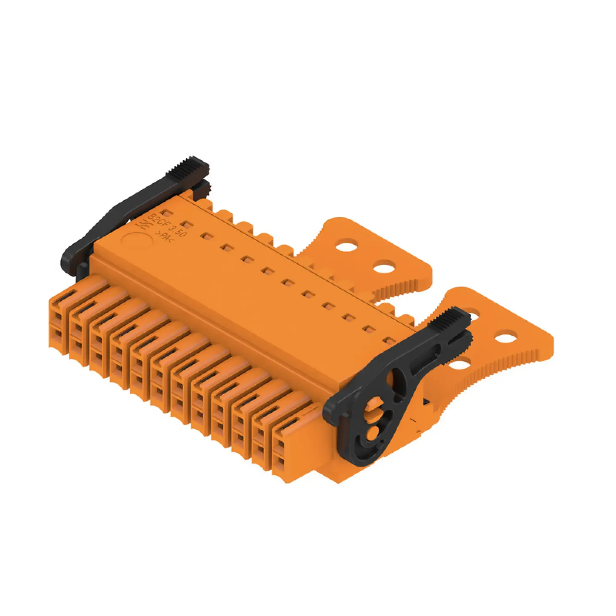 Weidmüller 2054620000 PCB connector (wire connection), 160 V, 13.4 A, Pitch in mm: 3.50, 1.5 mm², Number of poles: 24, PUSH IN with actuator, Box (img_001) Weidmüller 2054620000 PCB connector (wire connection), 160 V, 13.4 A, Pitch in mm: 3.50, 1.5 mm², Number of poles: 24, PUSH IN with actuator, Box (img_001)