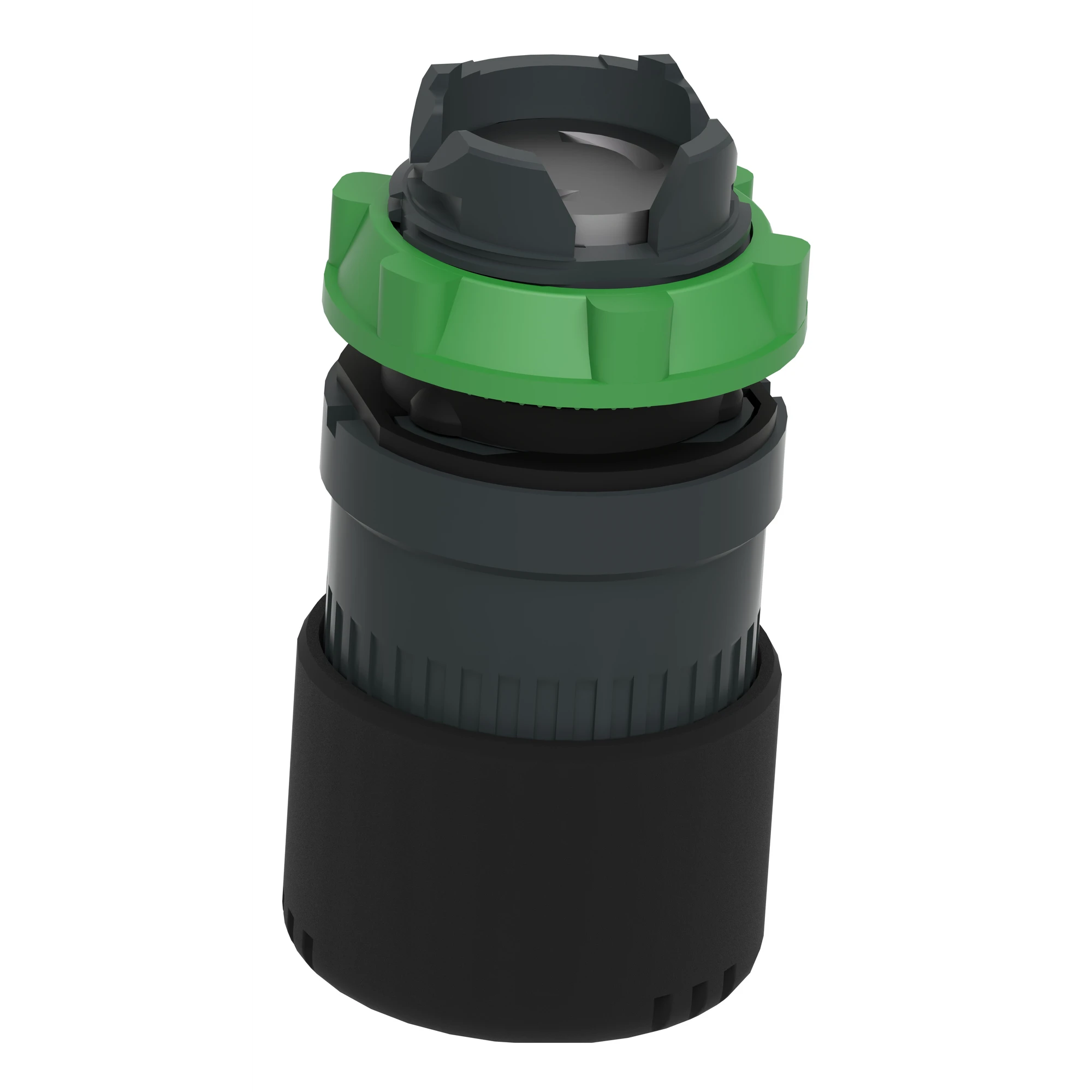 Schneider Electric ZB5AS42 Mushroom pushbutton, front element, Harmony XB5, plastic, 22mm, black, mushroom 30mm, twist release (img_007)