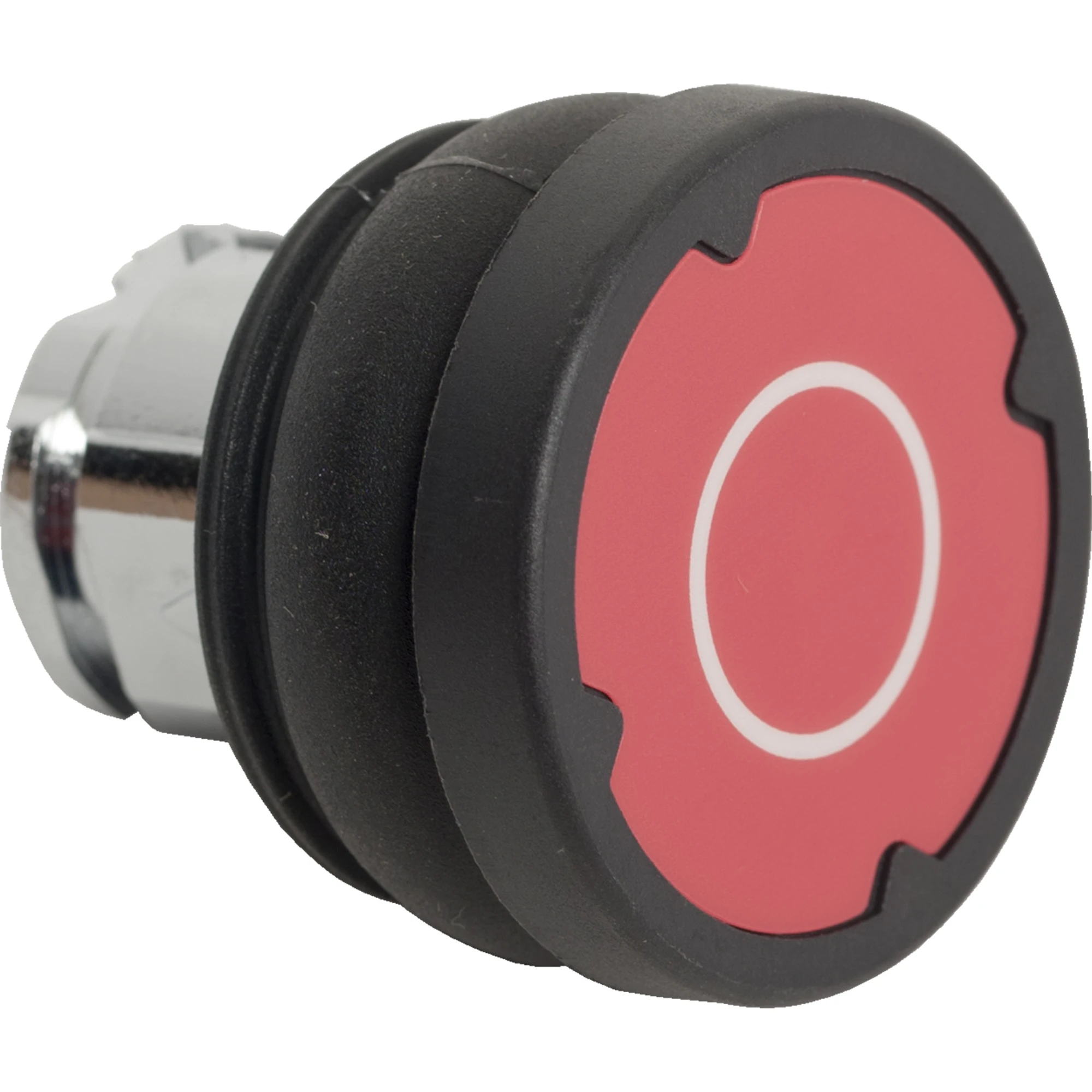 Schneider Electric ZB4BC48021 Pushbutton, Front element, Harmony XB4, Metal, 22mm, red, labeled O, momentary, integrated sealing gasket (img_001) Schneider Electric ZB4BC48021 Pushbutton, Front element, Harmony XB4, Metal, 22mm, red, labeled O, momentary, integrated sealing gasket (img_001)