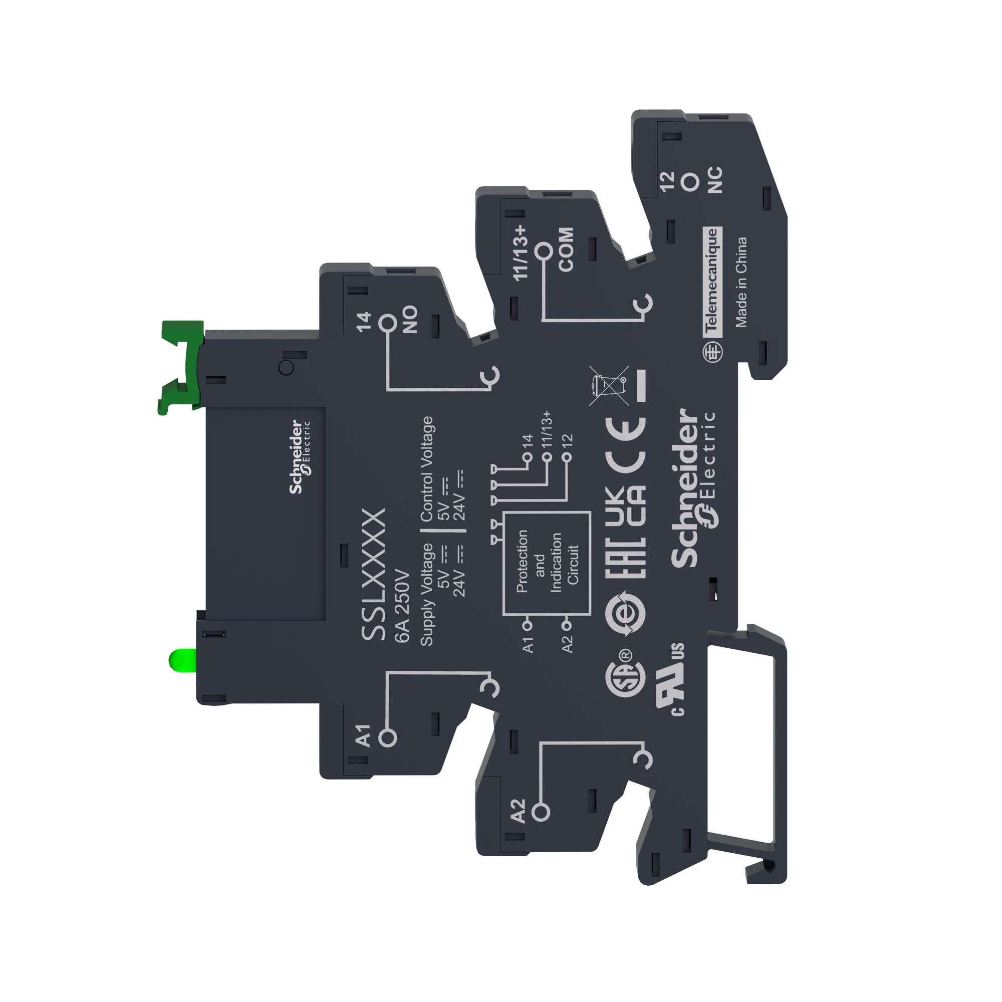 Schneider Electric SSL1A12JDPV Slim Semiconductor Relay nss 24-280VAC/2A 3-12VDC Base Screw Mounted (img_005)