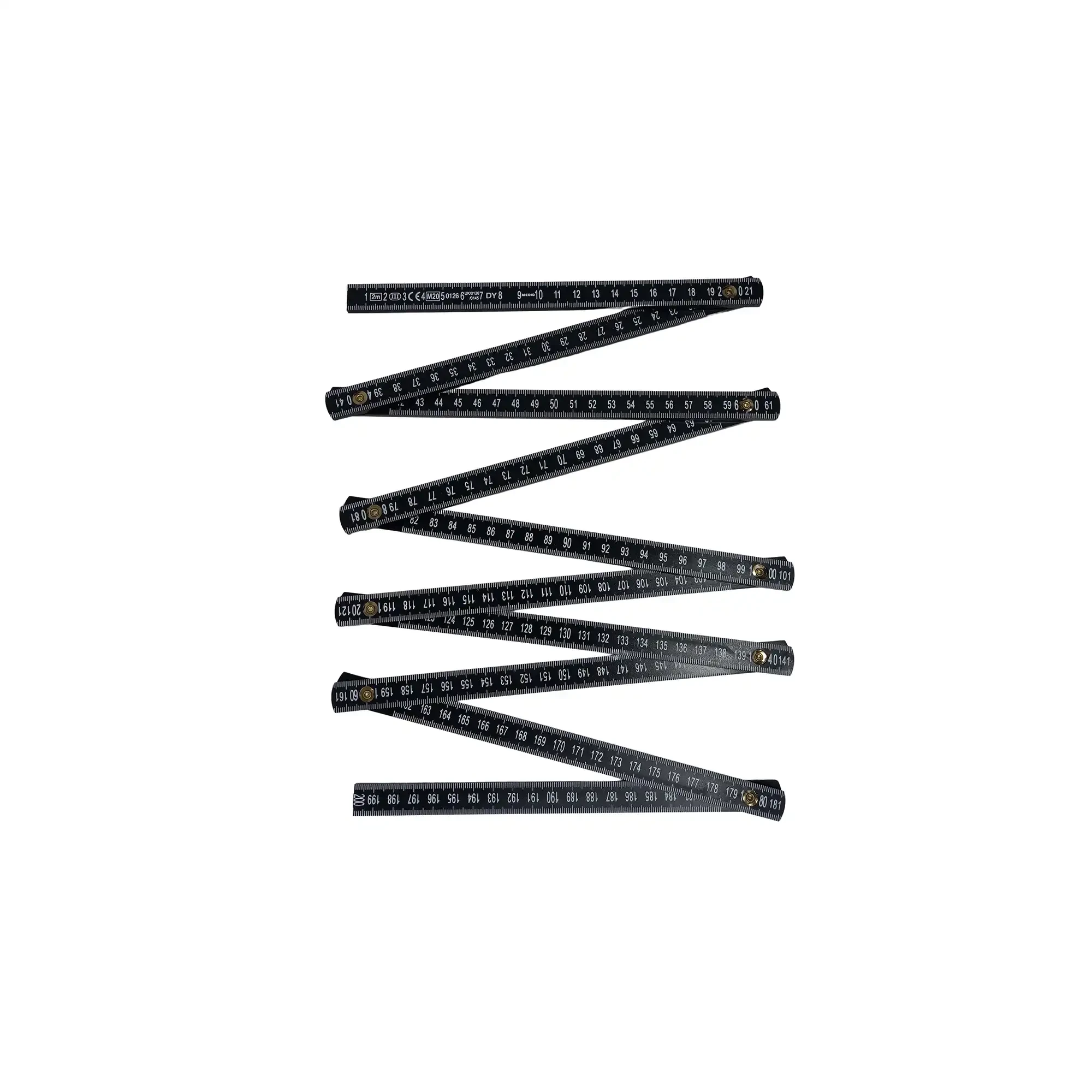 MEDID 2022 Folding rule in aluminium black 2 m (img_002) MEDID 2022 Folding rule in aluminium black 2 m (img_002)