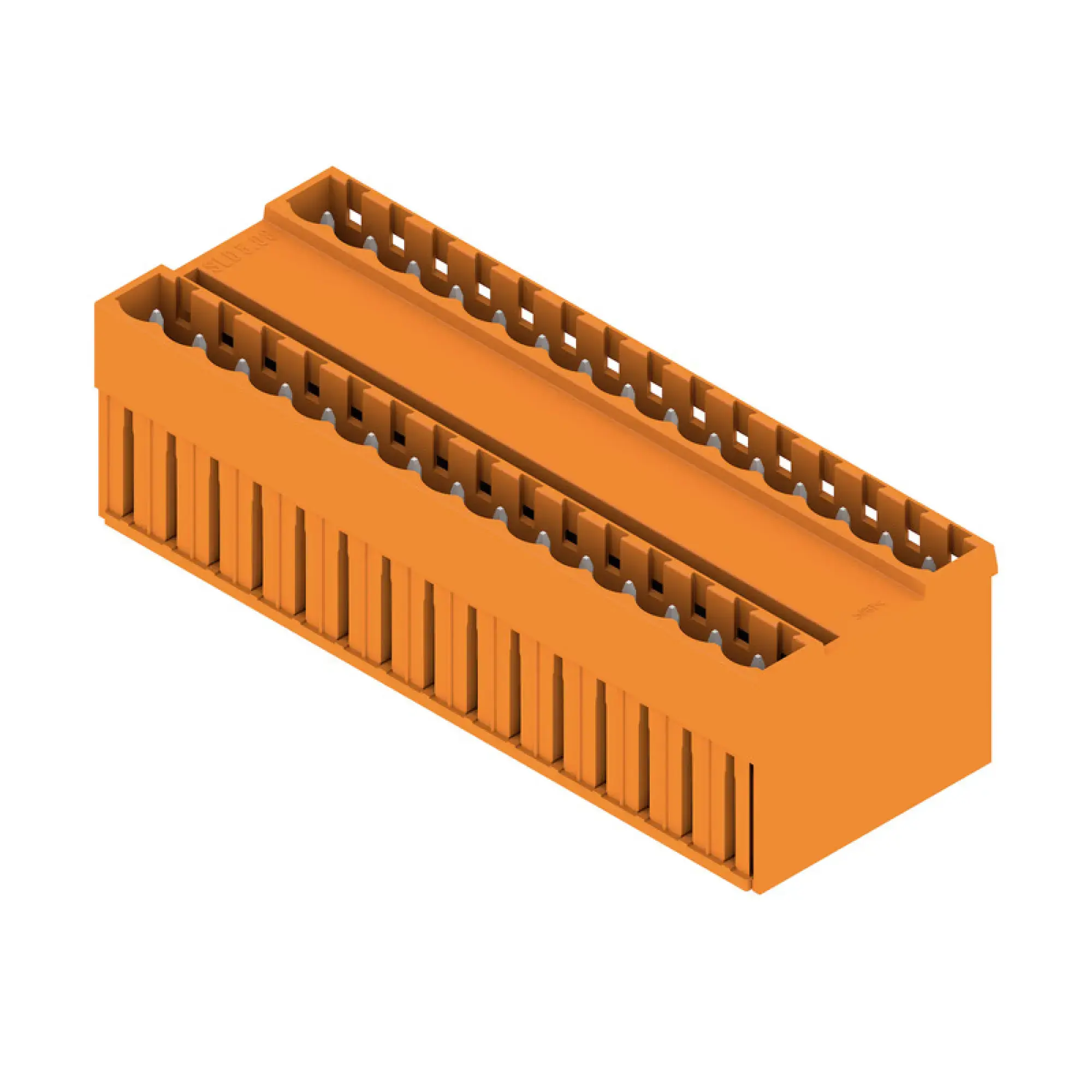 Weidmüller 1602520000 PCB connector (board connection), 250 V, 11 A, Pitch in mm: 5.08, Number of poles: 30, THT solder connection, Box (img_001)
