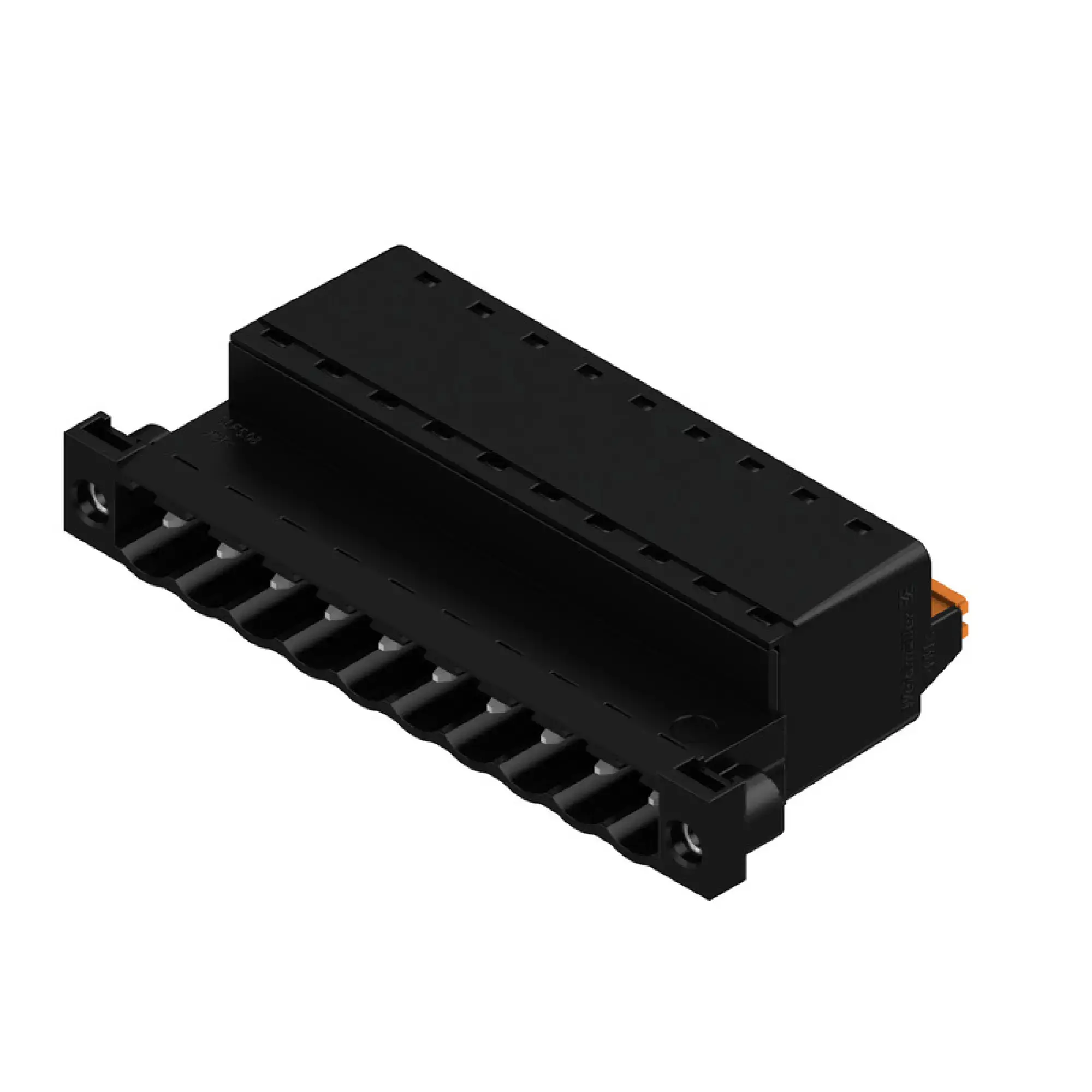 Weidmüller 1336250000 PCB connector (wire connection), 320 V, 25.9 A, Pitch in mm: 5.08, 3.31 mm², Number of poles: 10, PUSH IN with actuator, Box (img_001)