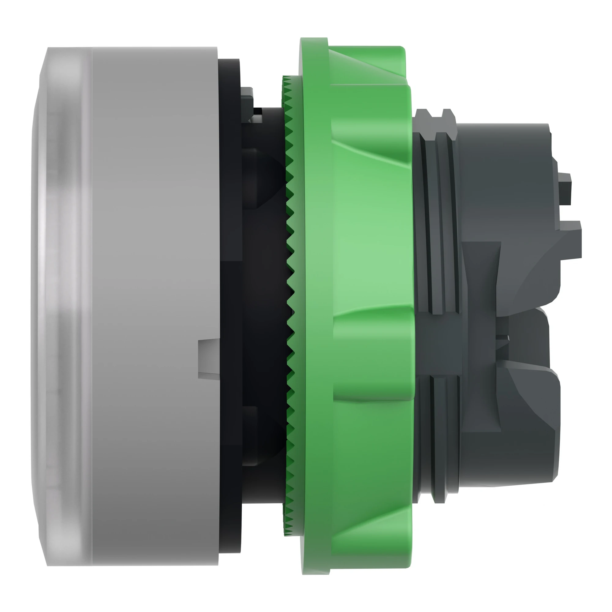 Schneider Electric ZB5AW313SC0 Illuminated Push Button, Front Element, Harmony XB5, Plastic, 22mm, Light Gray, White, for Universal LED, Knurled Dome (img_007) Schneider Electric ZB5AW313SC0 Illuminated Push Button, Front Element, Harmony XB5, Plastic, 22mm, Light Gray, White, for Universal LED, Knurled Dome (img_007)