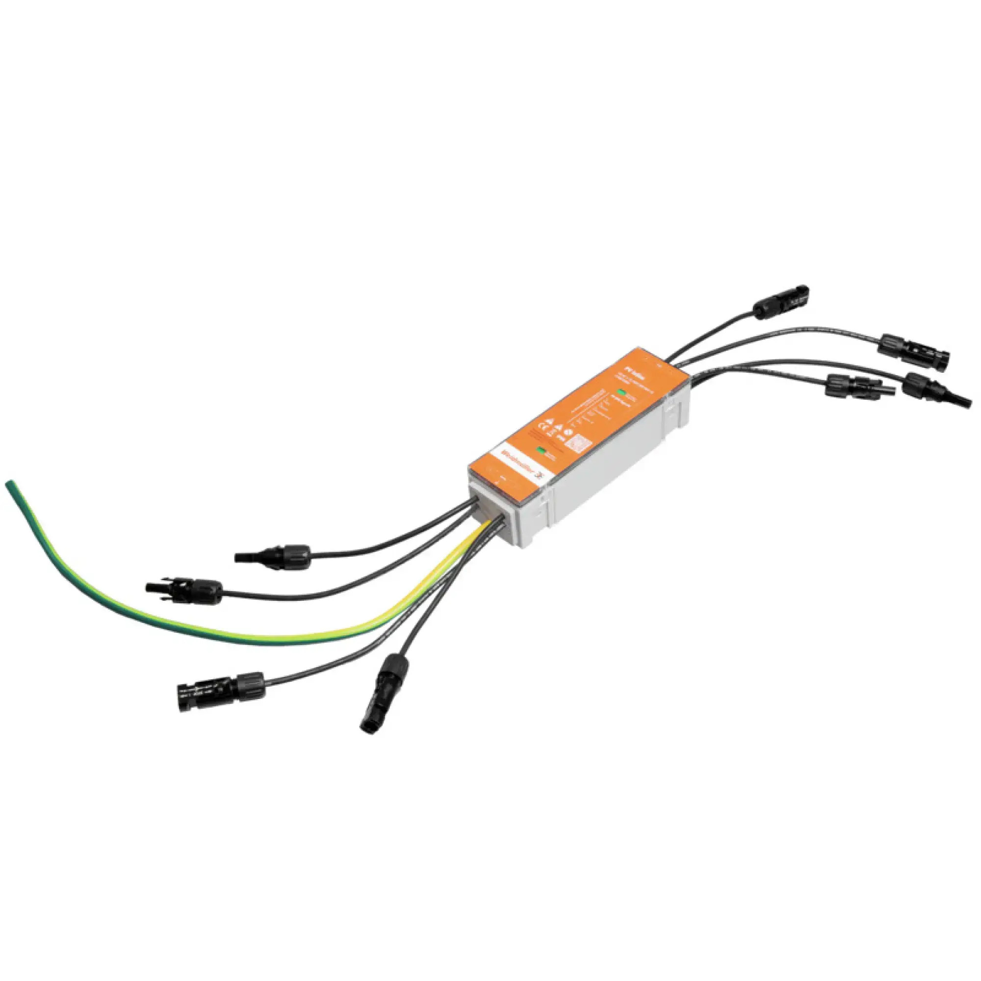 Weidmüller 3108230000 Combiner Box (Photovoltaik), 1100 V, 2 MPP's, 1 Input / 1 Output per MPP, Surge protection I / II, MC4 (img_001) Weidmüller 3108230000 Combiner Box (Photovoltaik), 1100 V, 2 MPP's, 1 Input / 1 Output per MPP, Surge protection I / II, MC4 (img_001)