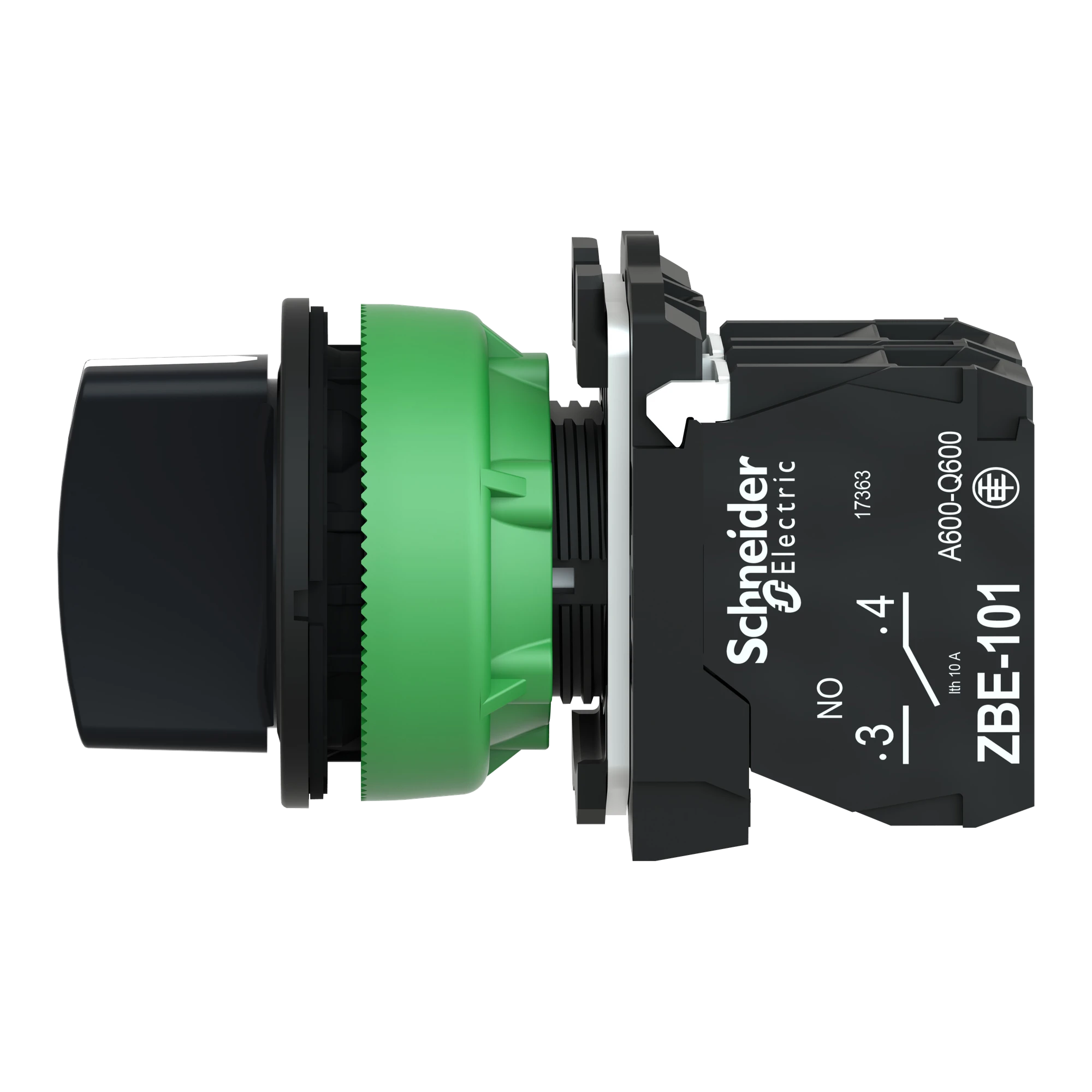 Schneider Electric XB5FD33 Selector switch, Harmony XB5F, plastic, antimicrobial, black, 3 positions, 30mm, maintained, 2NC (img_002) Schneider Electric XB5FD33 Selector switch, Harmony XB5F, plastic, antimicrobial, black, 3 positions, 30mm, maintained, 2NC (img_002)