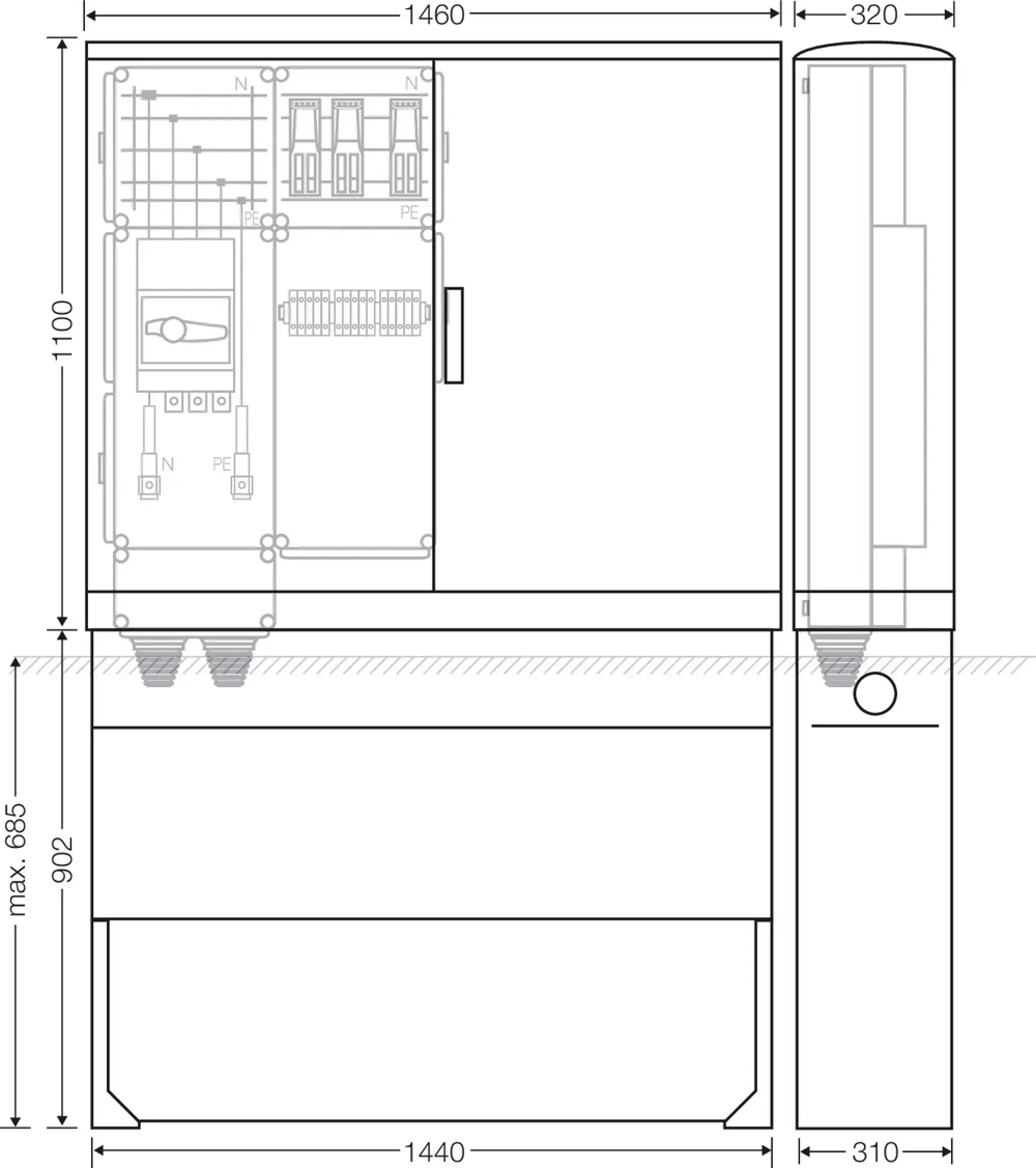 Hensel 65000192 Ladeverteiler für bis zu 3 Ladepunkte à 43 kW Mi EV 43kW 3010 (img_004) Hensel 65000192 Ladeverteiler für bis zu 3 Ladepunkte à 43 kW Mi EV 43kW 3010 (img_004)