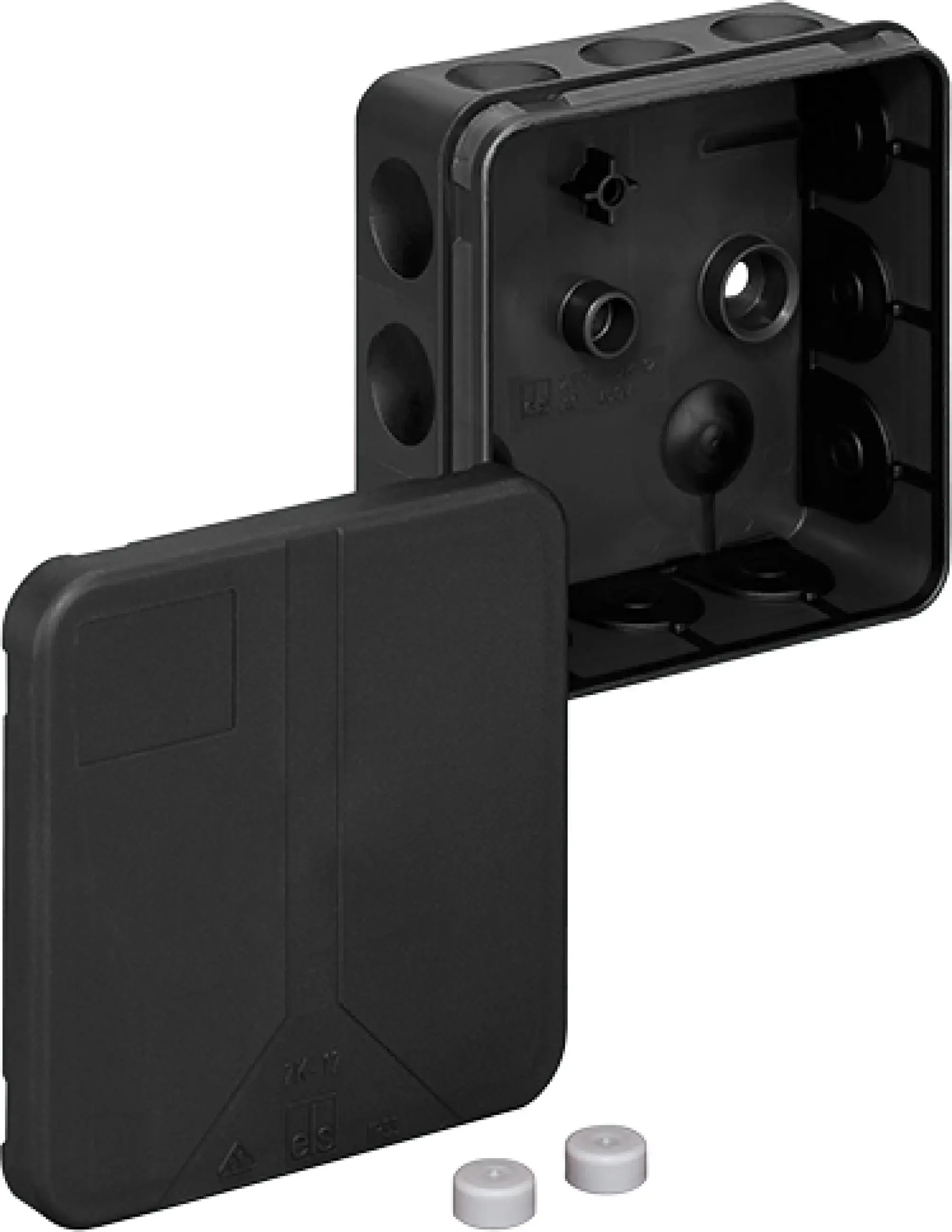 Spelsberg 34421201 Junction box, Type of protection IP55, Max. conductor cross section 2,5², Impact strength IK07, Protection class II, Ui 400V AC, VDE, Halogen free (img_001)