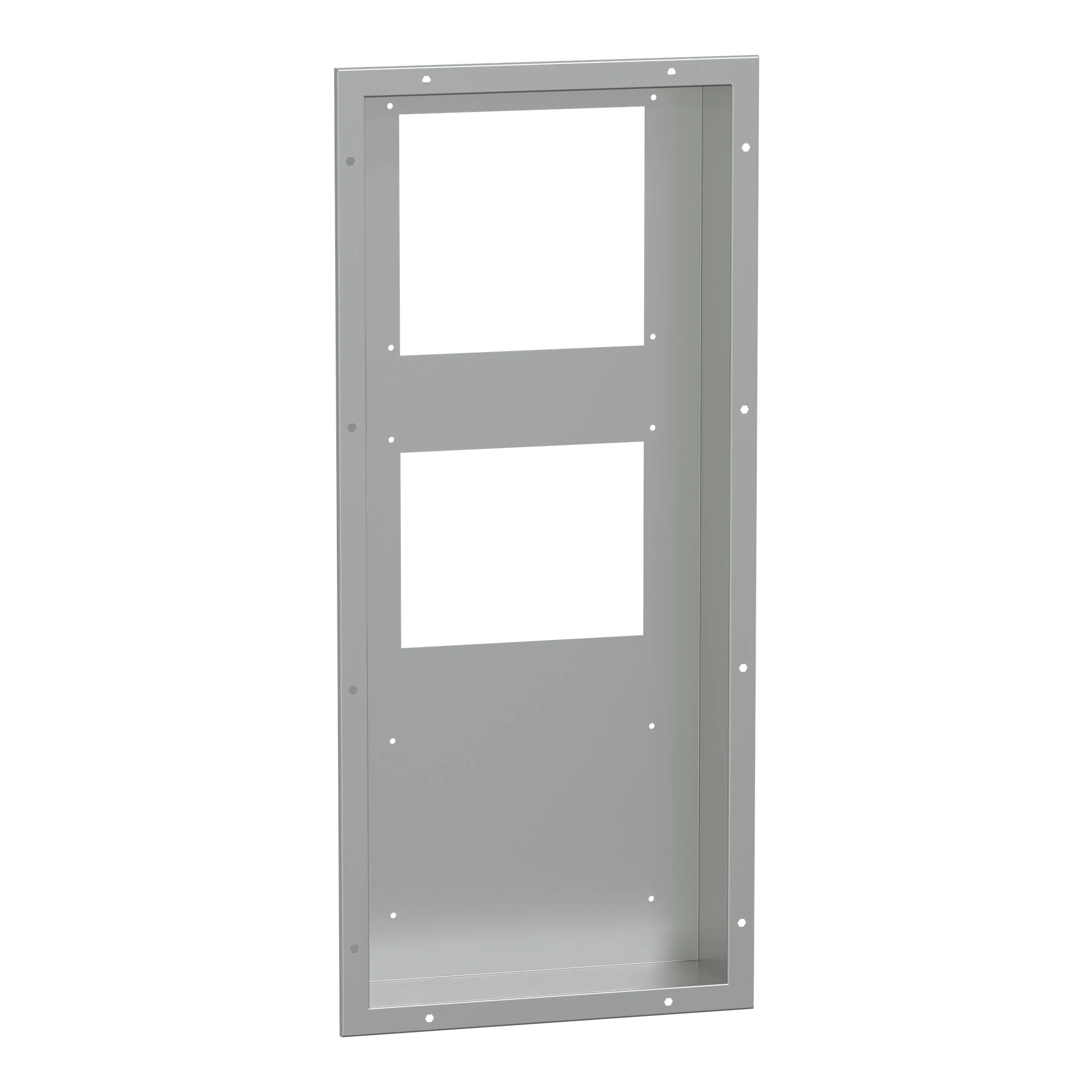 Schneider Electric NSYCUACC040DG Kit for semi-flush mounting for wall-mounted cooling unit, connected, Climasys CU, 1.2 - 1.6k - 2kW (img_001)