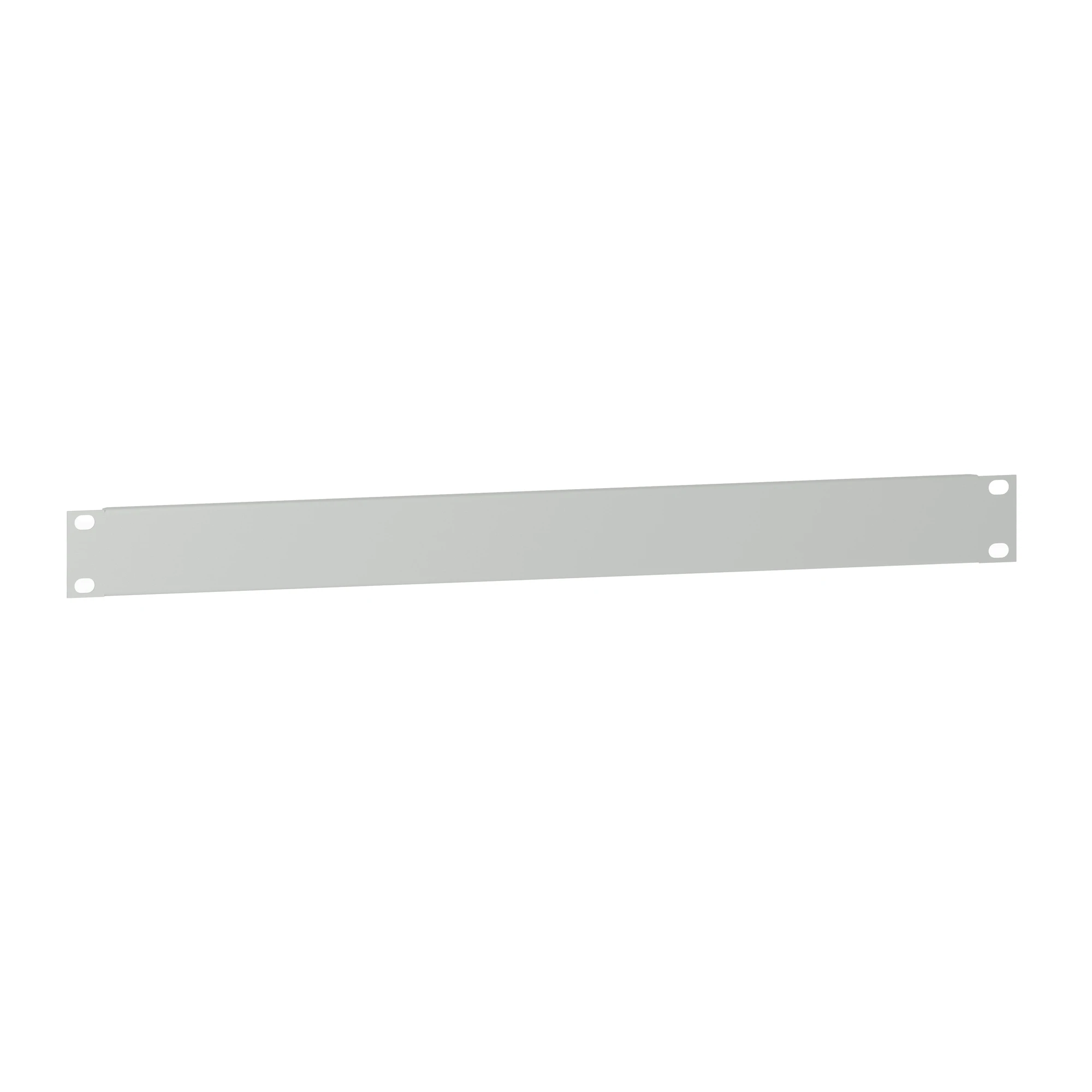 Schneider Electric NSYCRTM1U Actassi, 19" Blanking Plate, 1U, Steel, RAL7035, 15/10mm (img_001)