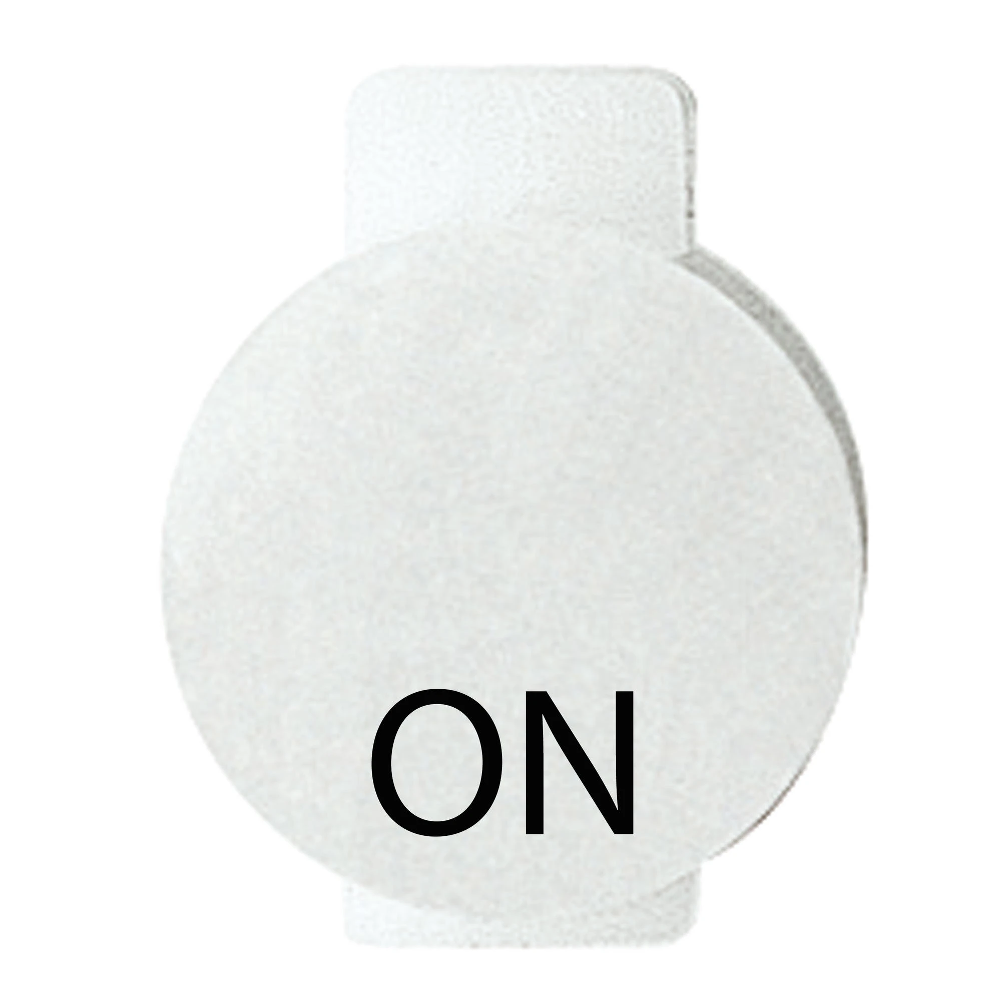 GEWISS GW20595 LENS WITH ILLUMINATED SYMBOL FOR COMMAND DEVICES - ON - SYMBOL ON - SYSTEM WHITE (img_001)