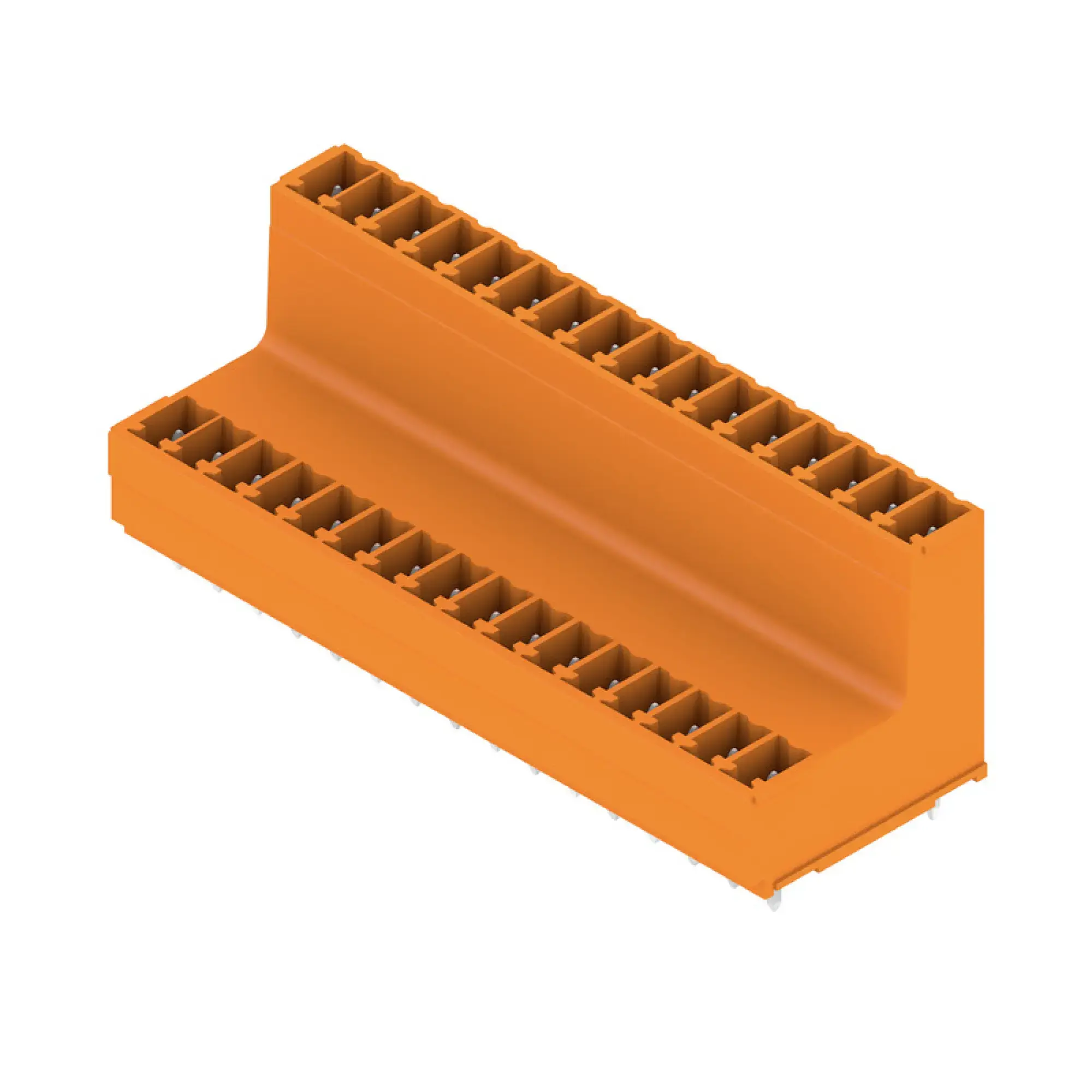 Weidmüller 1034640000 PCB connector (board connection), 160 V, 17.5 A, Pitch in mm: 3.81, Number of poles: 32, THT solder connection, Box (img_001)