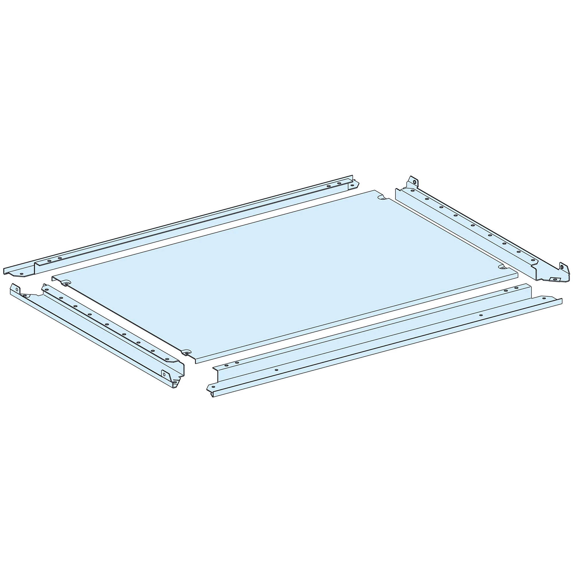 Schneider Electric LVS08683 PrismaSeT-P, Cable Entry Panel, IP55, Width=300mm, Depth=600mm (img_001) Schneider Electric LVS08683 PrismaSeT-P, Cable Entry Panel, IP55, Width=300mm, Depth=600mm (img_001)