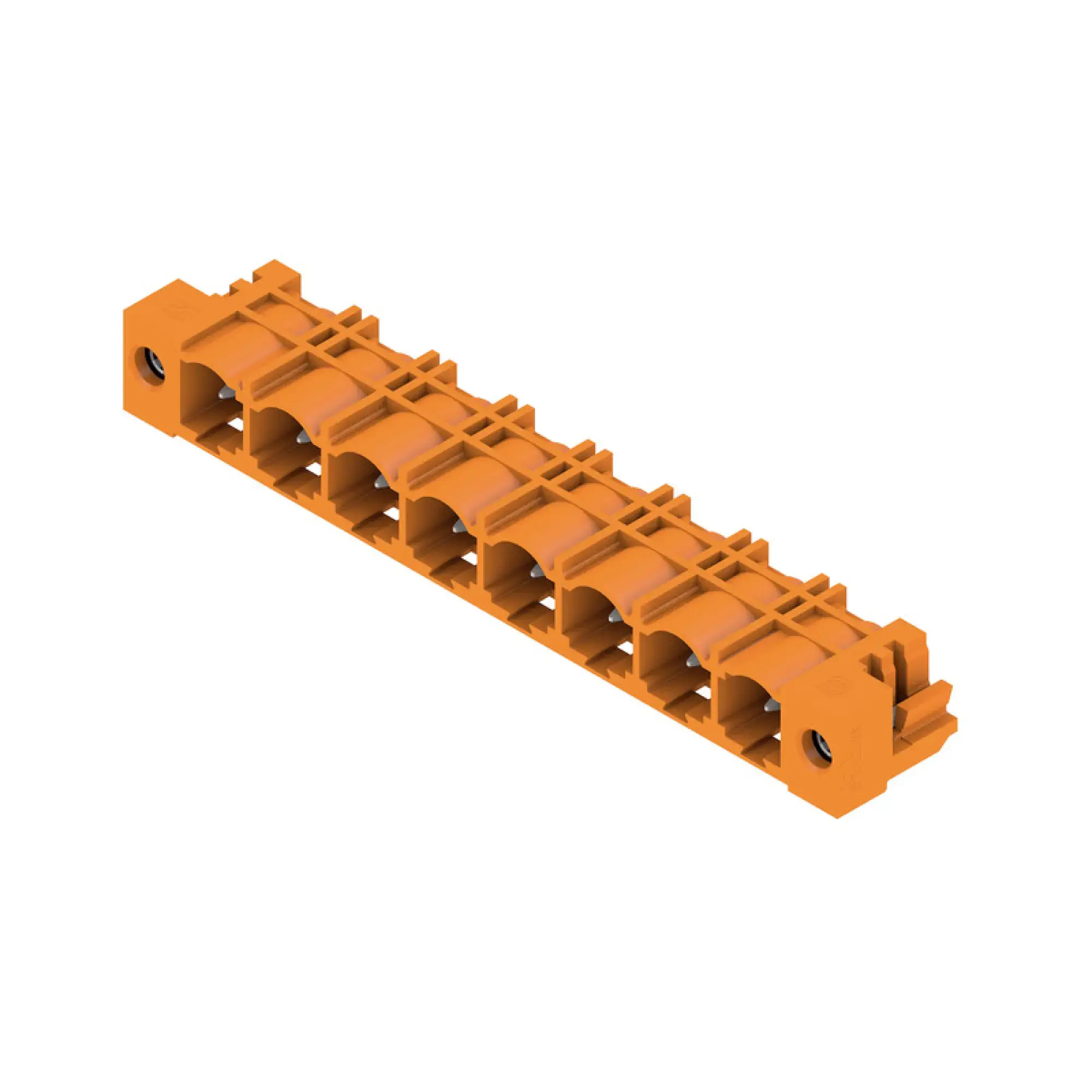 Weidmüller 1472670000 PCB connector (board connection), 500 V, 27.5 A, Pitch in mm: 7.62, Number of poles: 8, THT solder connection, Box (img_001)