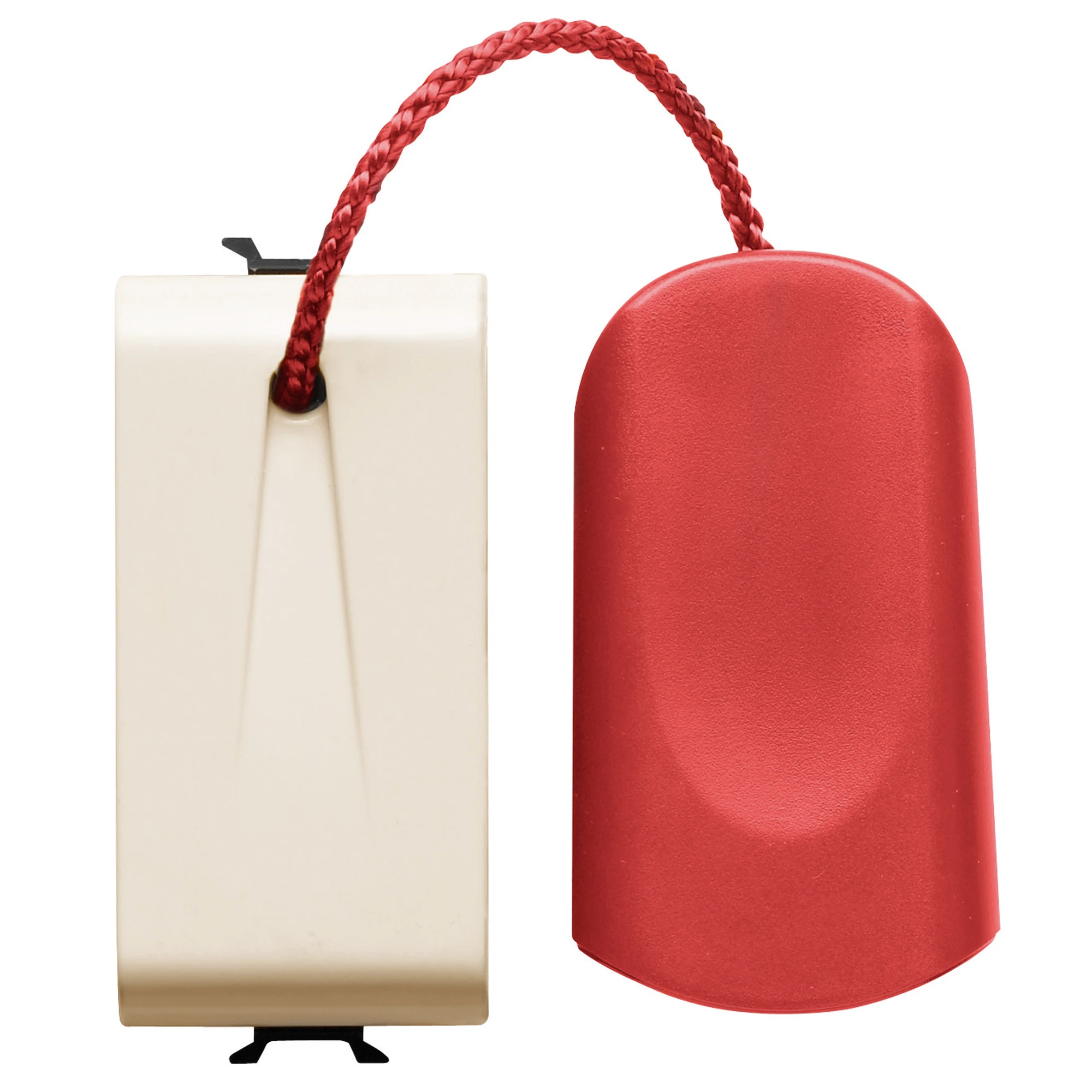 GEWISS GW11136 PUSH-BUTTON 1P 250V ac - NO 16A - PULL-CORD - 1 MODULE - IVORY - CHORUSMART (img_001)