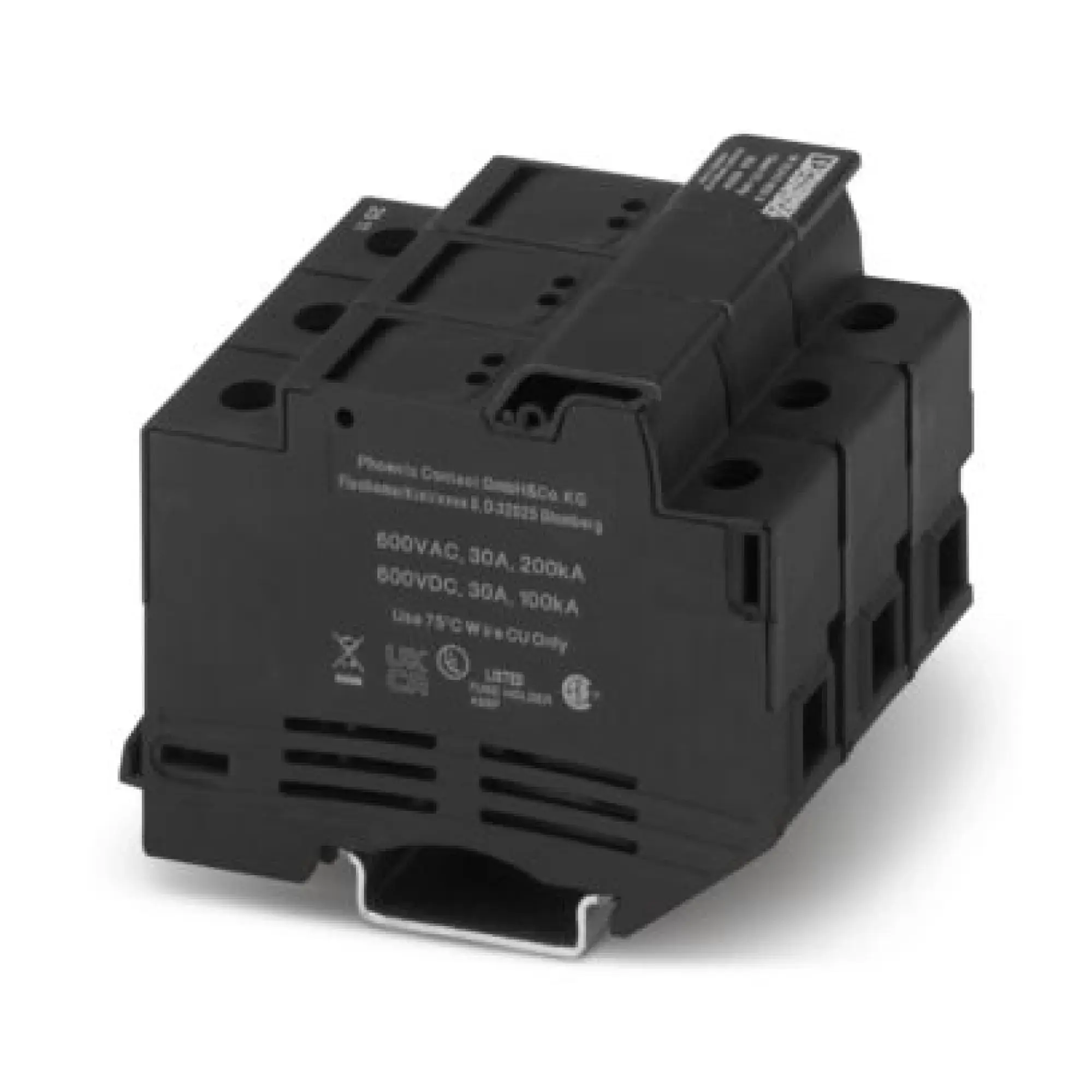 Phoenix Contact 3048603 Fuse holder UK 10,3-CC HESI N 3POL (img_001)