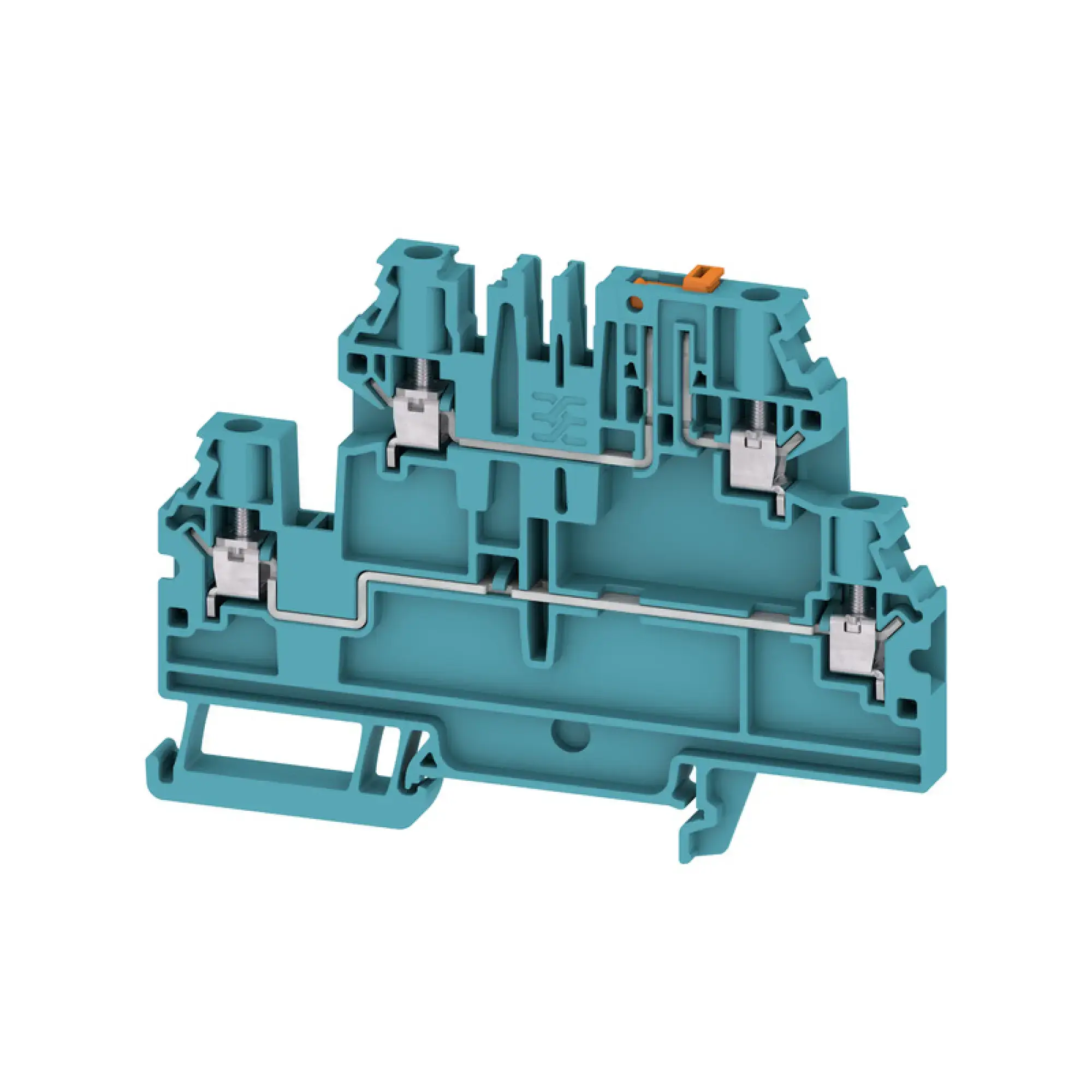 Weidmüller 2893700000 Test-disconnect terminal, Screw connection, blue, 4 mm², 28 A, 500 V, Number of connections: 4, Number of levels: 2 (img_001) Weidmüller 2893700000 Test-disconnect terminal, Screw connection, blue, 4 mm², 28 A, 500 V, Number of connections: 4, Number of levels: 2 (img_001)