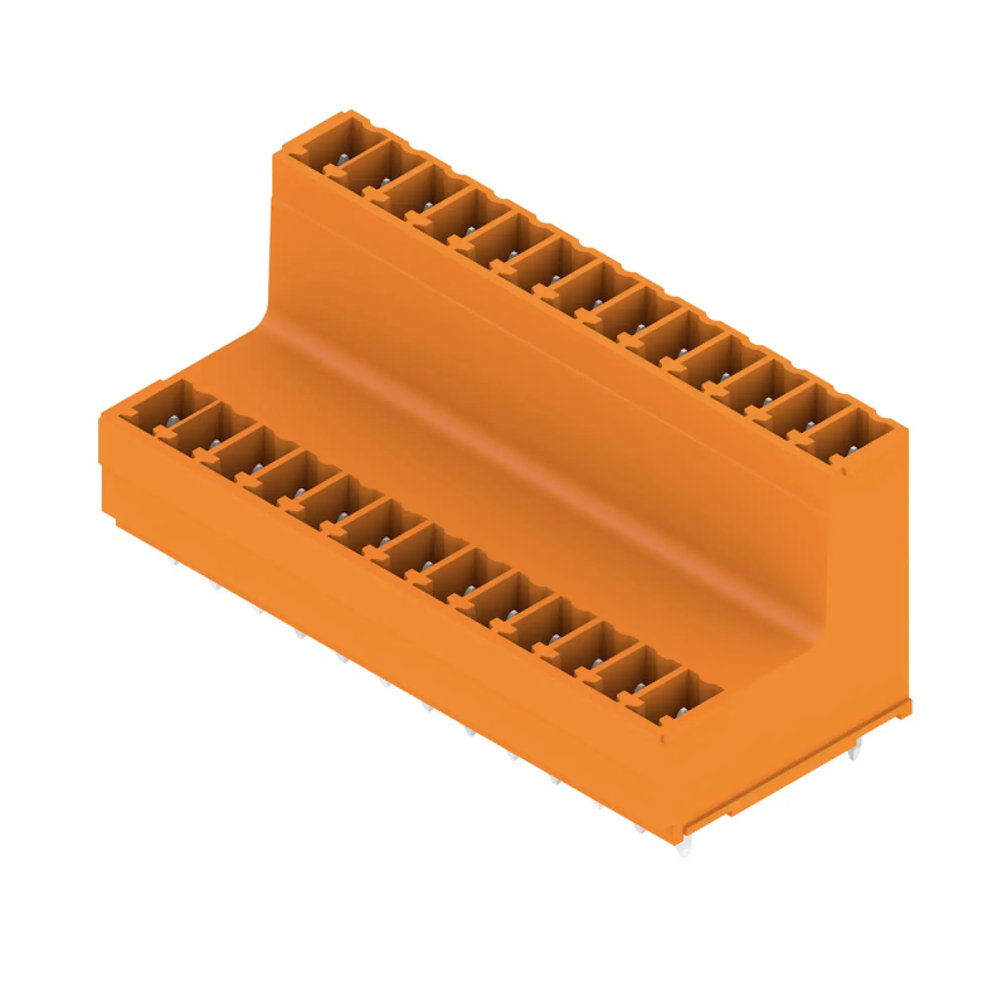 Weidmüller 1034610000 PCB connector (board connection), 160 V, 17.5 A, Pitch in mm: 3.81, Number of poles: 26, THT solder connection, Box (img_001)