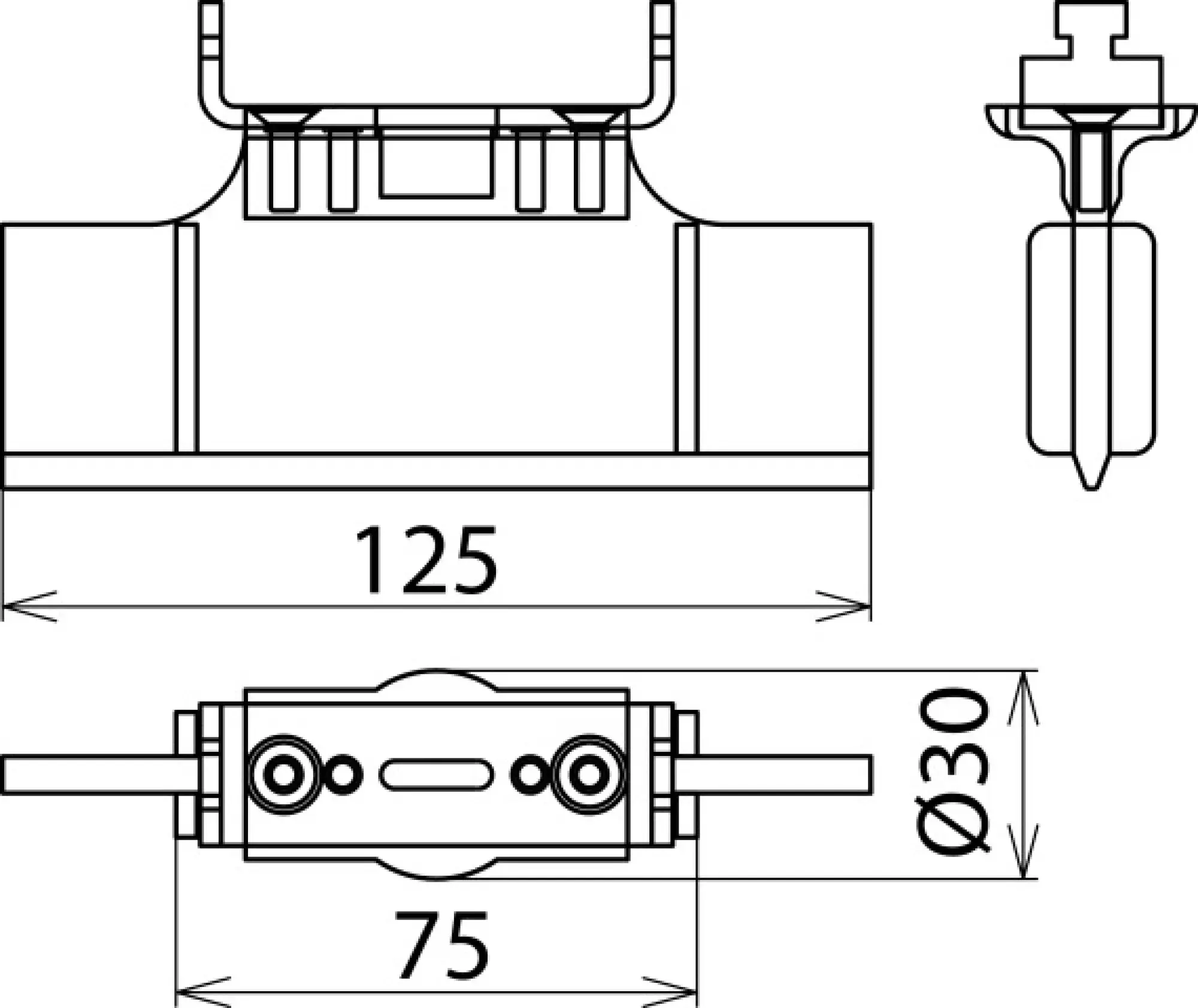 Dehn 785642 Locking element for NH fuse holders, size: 0 (img_004) Dehn 785642 Locking element for NH fuse holders, size: 0 (img_004)