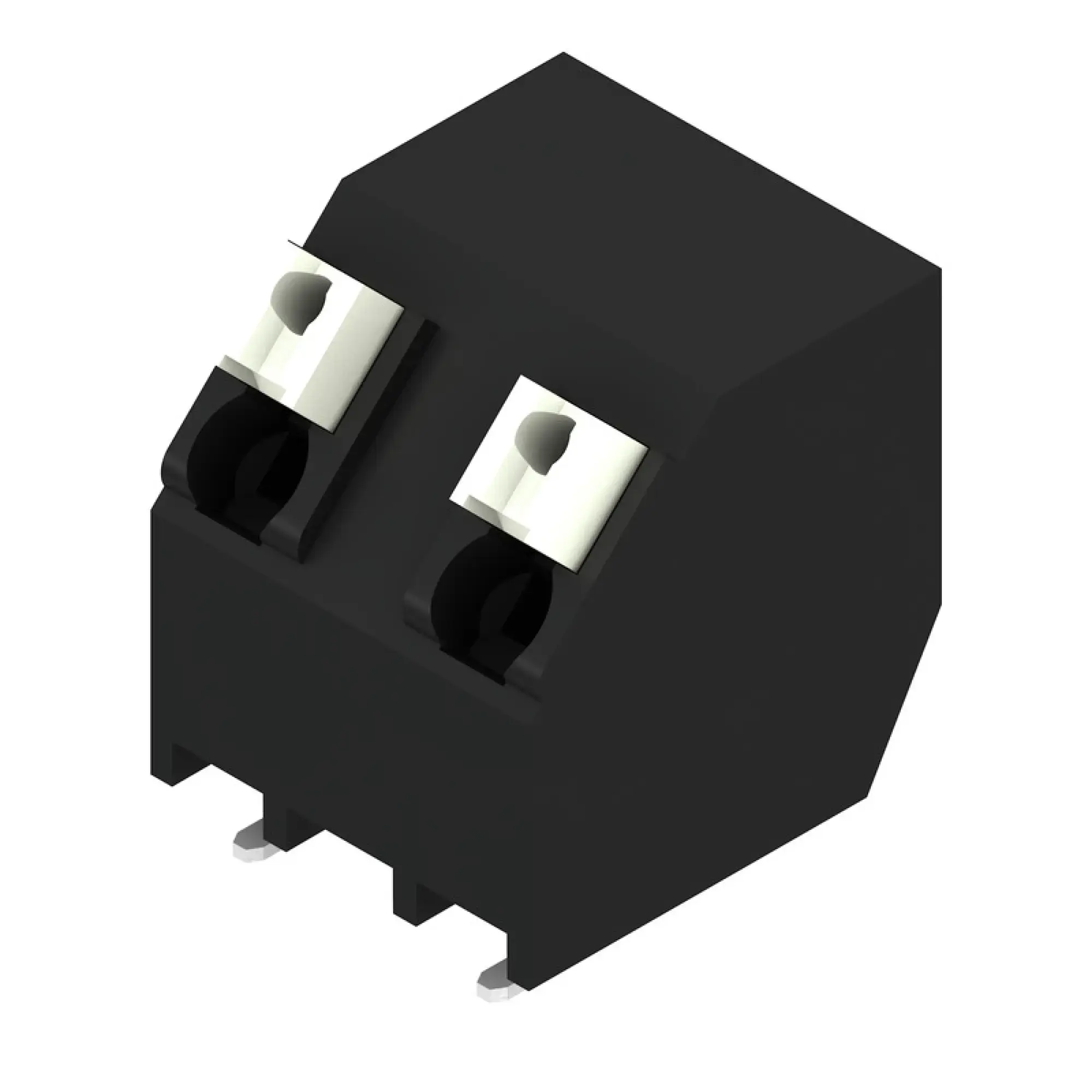 Weidmüller 1473890000 PCB terminal, 630 V, 12 A, Pitch in mm: 7.50, 1.5 mm², Number of poles: 2, PUSH IN with actuator, SMD solder connection, 135°, Tape (img_001)