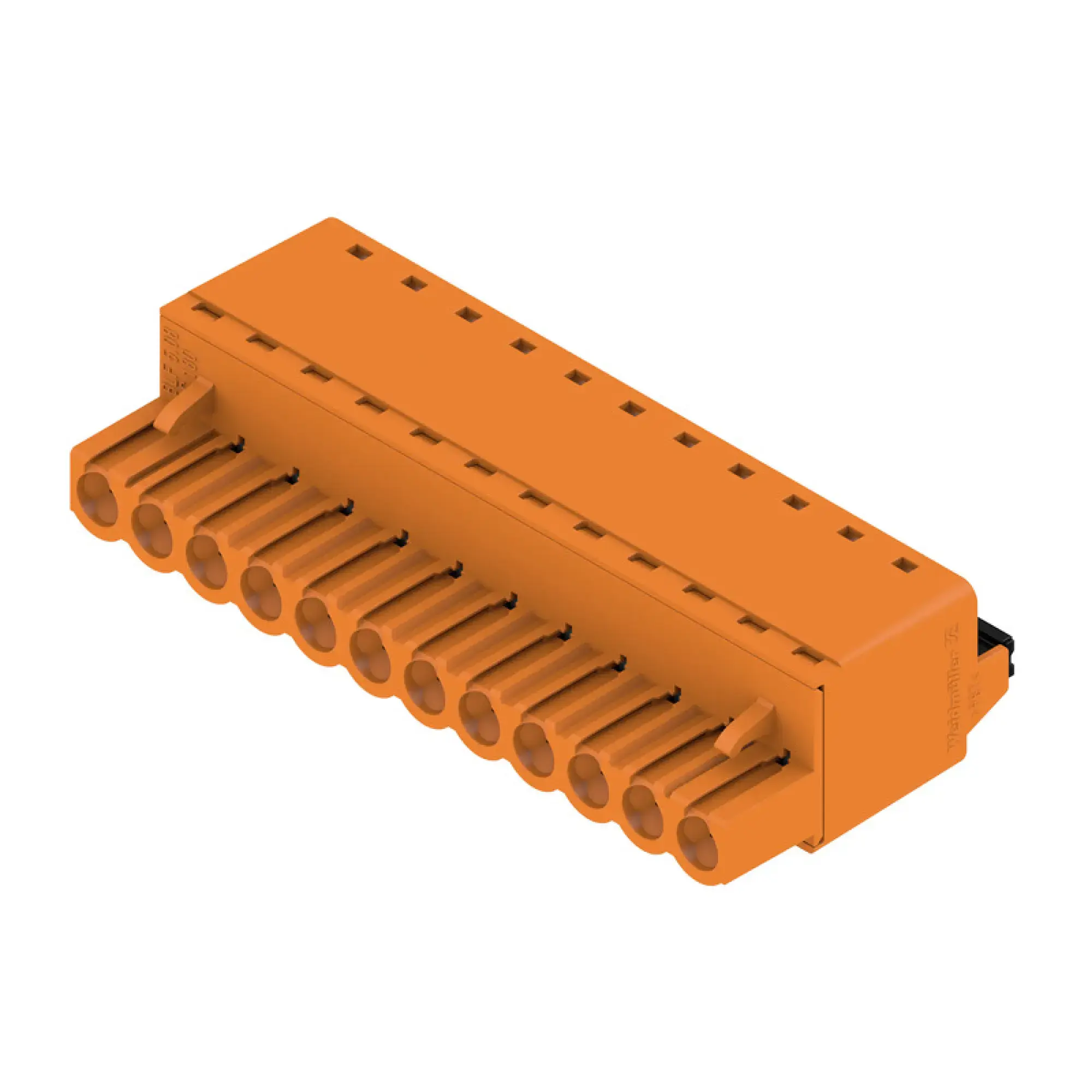 Weidmüller 1013790000 PCB connector (wire connection), 320 V, 24 A, Pitch in mm: 5.08, 3.31 mm², Number of poles: 12, PUSH IN with actuator, Box (img_001)