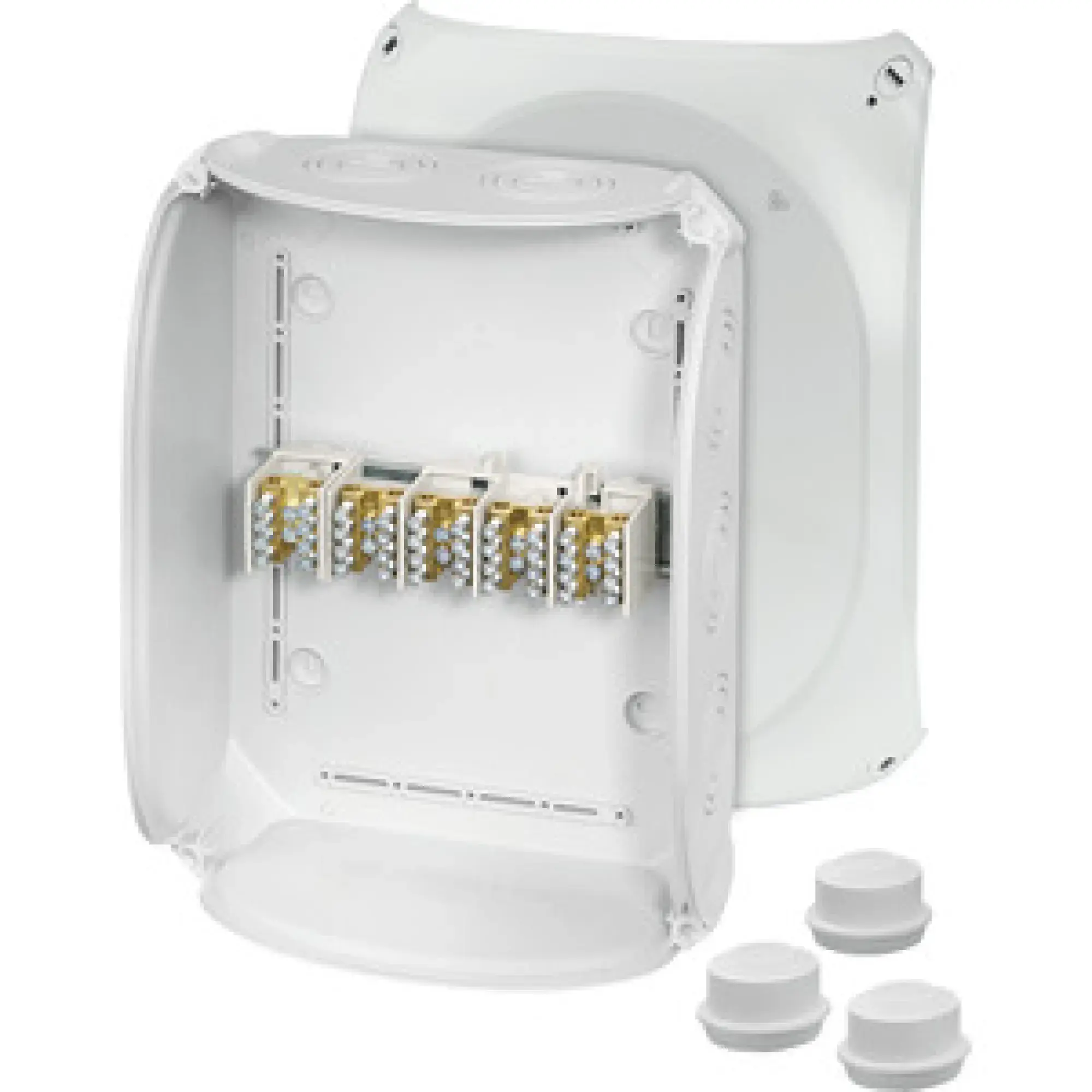 Hensel 62000168 Kabelabzweigkasten 25 qmm, 3phasig, 5pol. Hauptleitungsabzweigkl. DK 3525 S (img_001)