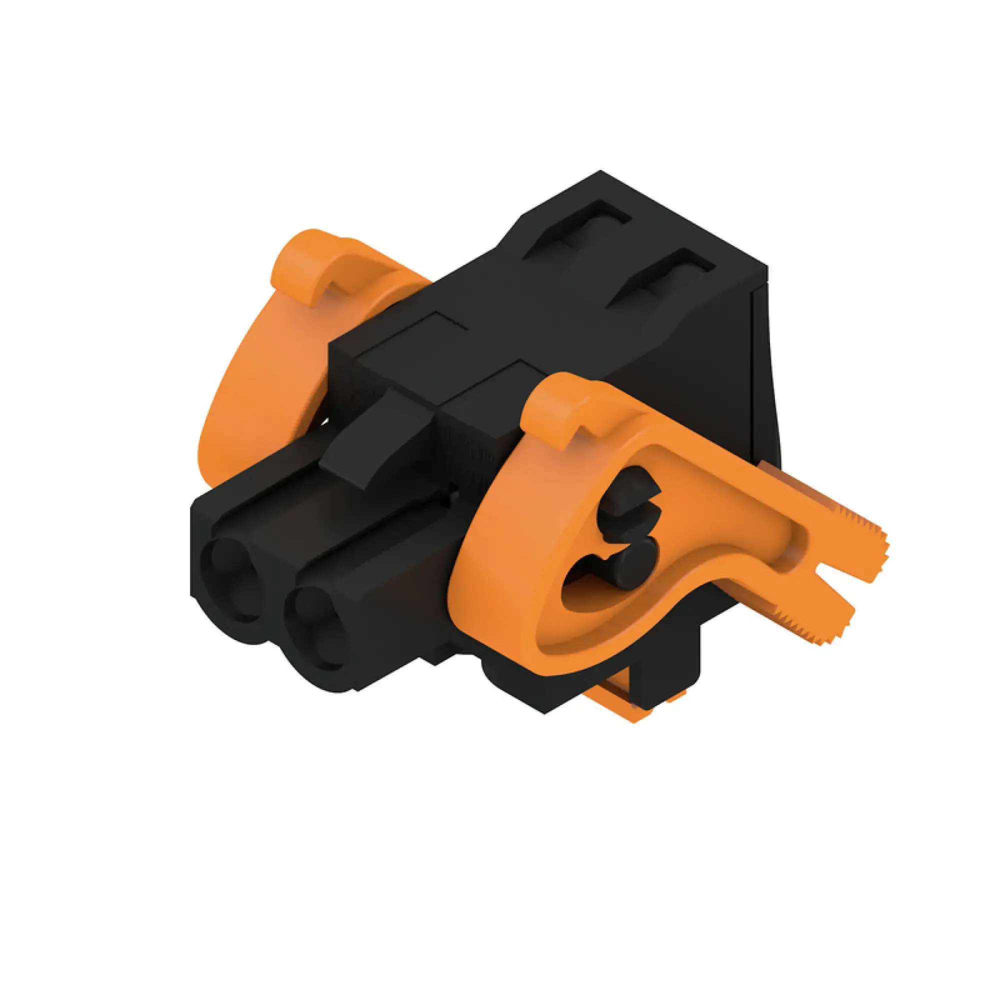 Weidmüller 1982310000 PCB connector (wire connection), 320 V, 24 A, Pitch in mm: 5.08, 3.31 mm², Number of poles: 2, PUSH IN with actuator, Box (img_001)