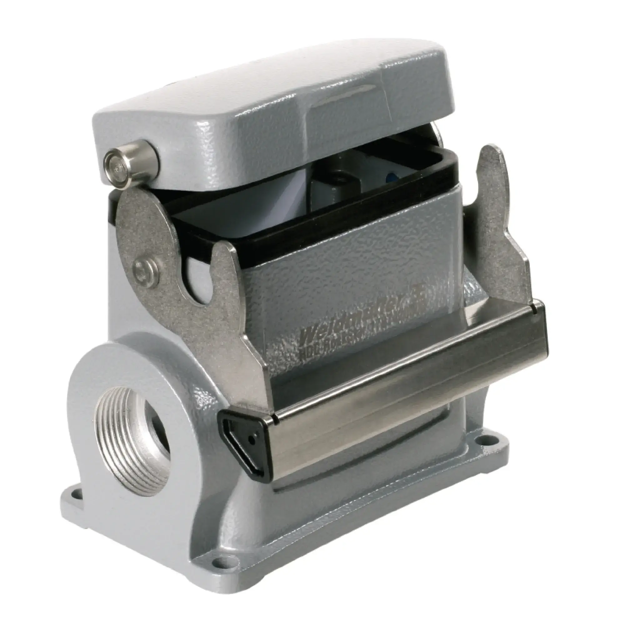 Weidmüller 1787420000 Housing (industry plug-in connectors), Base housing, End-locking clamp, lower side, Size: 4, IP65 (in plugged condition) (img_001) Weidmüller 1787420000 Housing (industry plug-in connectors), Base housing, End-locking clamp, lower side, Size: 4, IP65 (in plugged condition) (img_001)