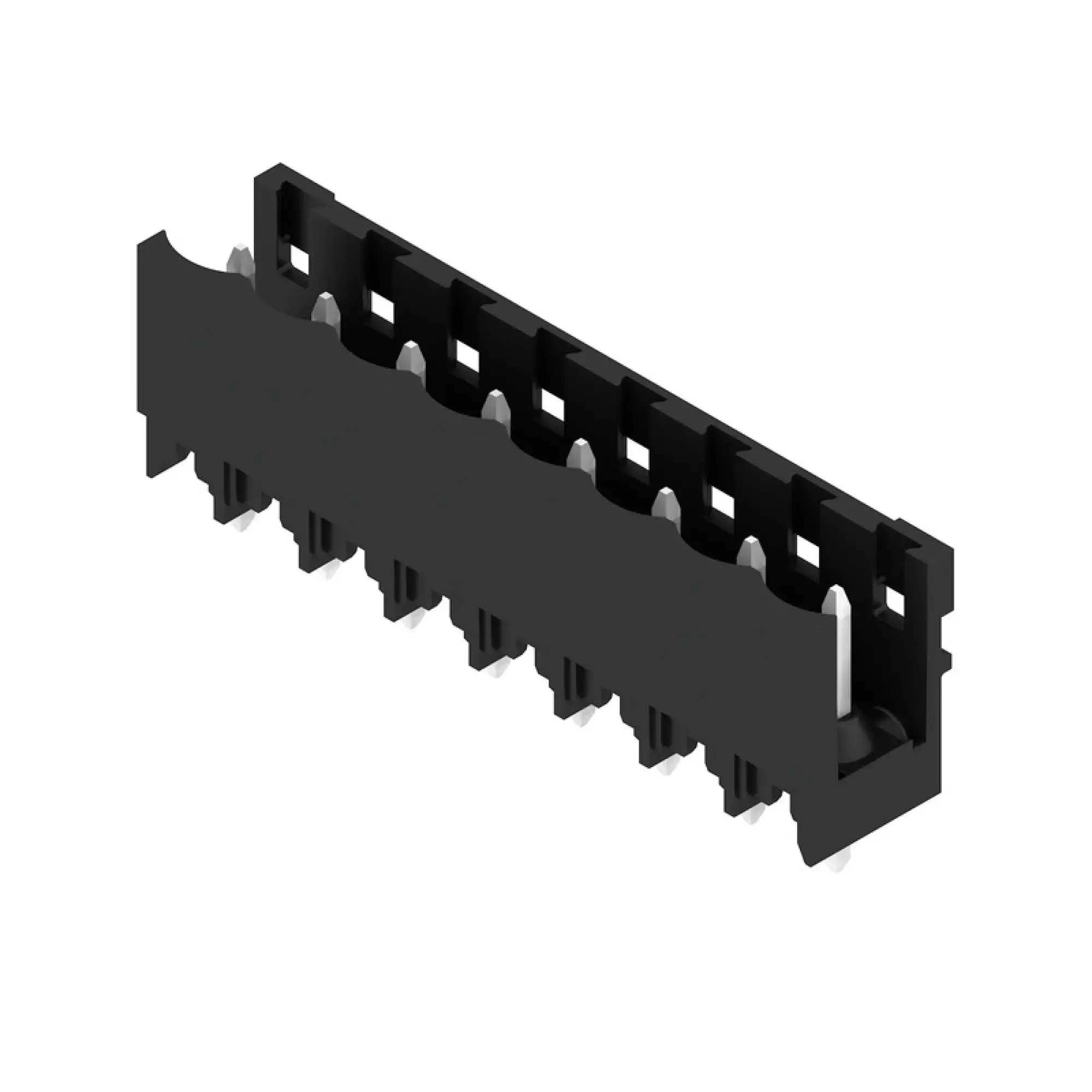 Weidmüller 1840980000 PCB connector (board connection), 320 V, 27.5 A, Pitch in mm: 5.00, Number of poles: 8, THT/THR solder connection, Box (img_001)