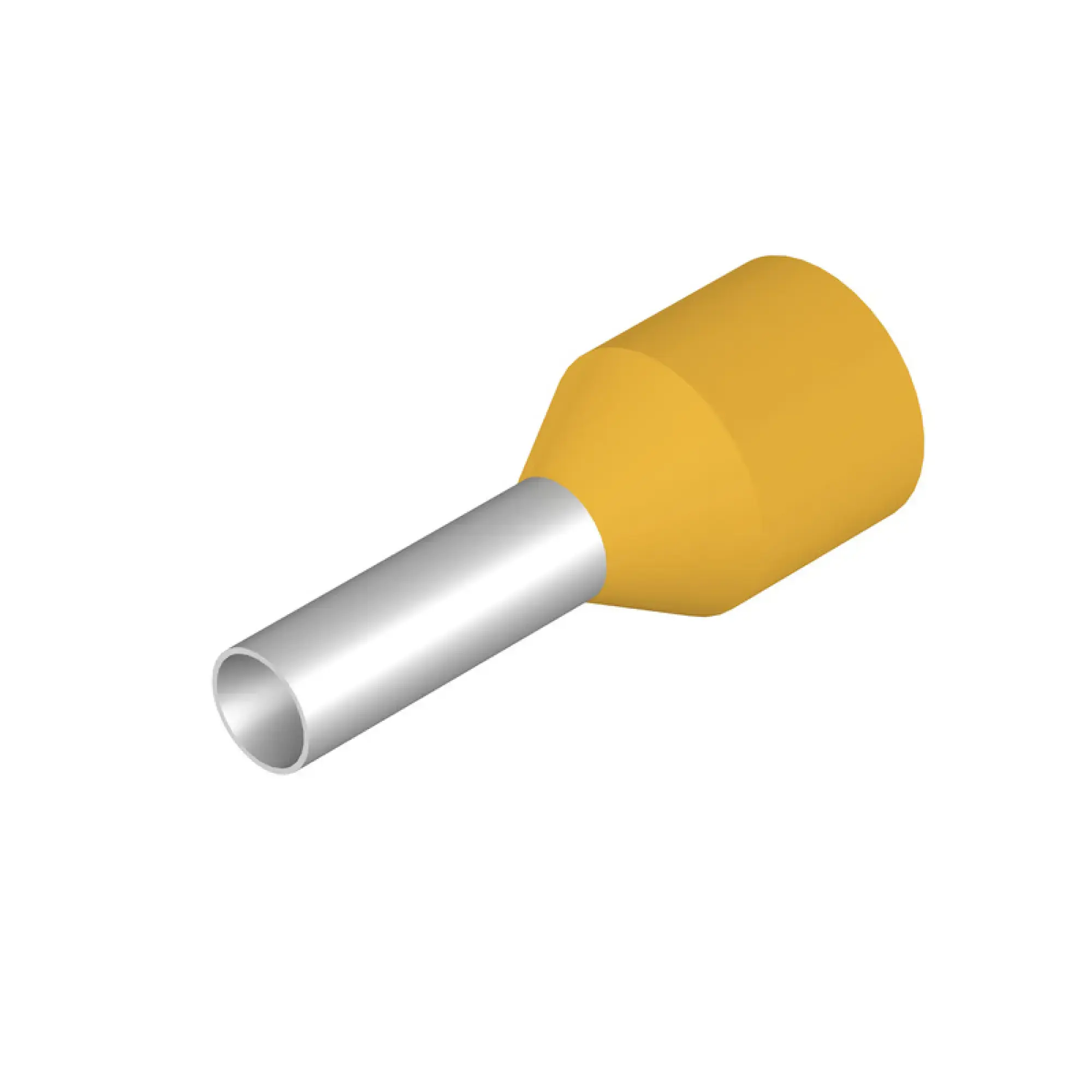 Weidmüller 9006790000 Wire end ferrule, Standard, 6 mm², Stripping length: 17 mm, yellow (img_001)