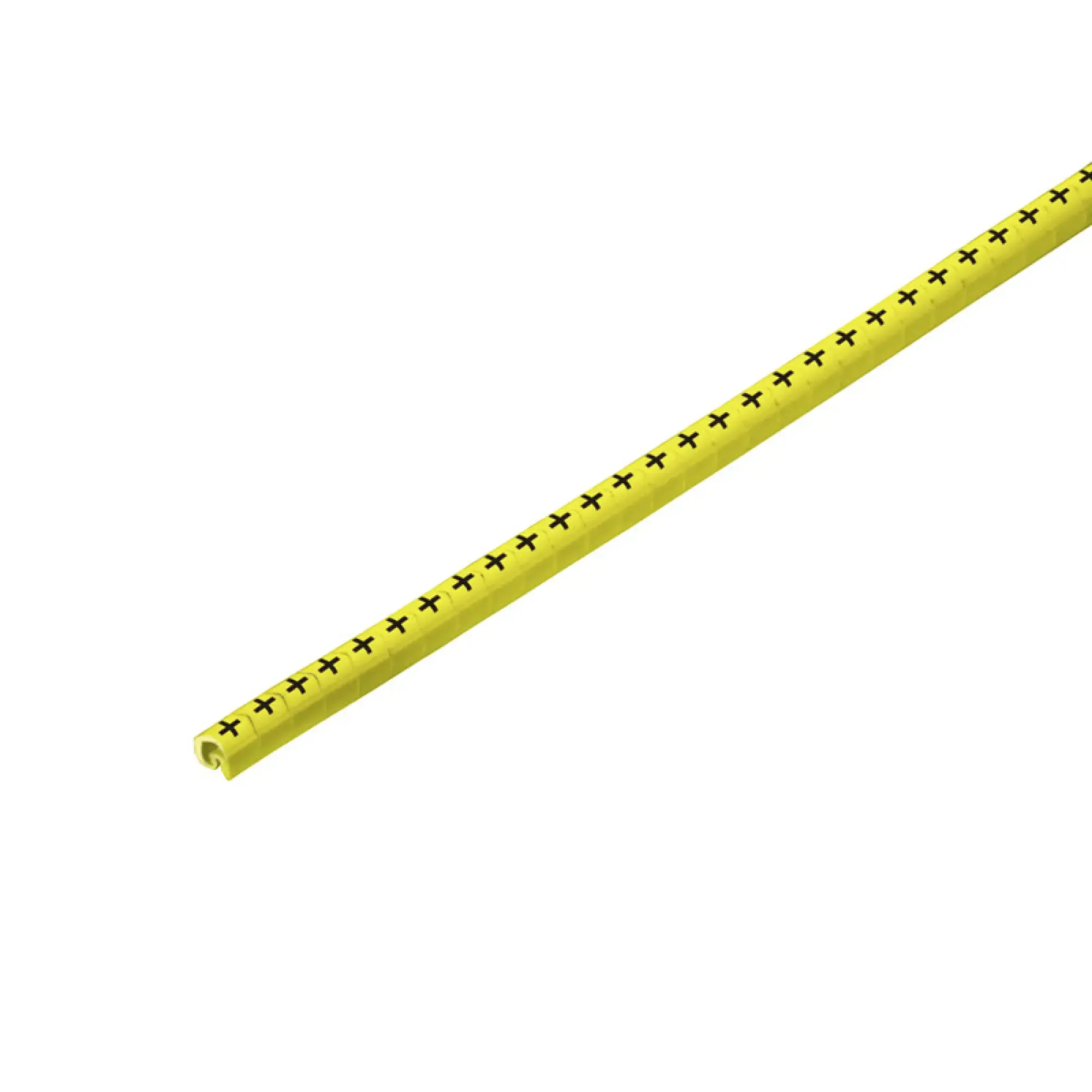 Weidmüller 1568241738 Cable coding system, yellow, Conductor O.D.:1.3 - 3 mm, Symbols, PVC, soft, without Cadmium, -30...80 °C (img_001)