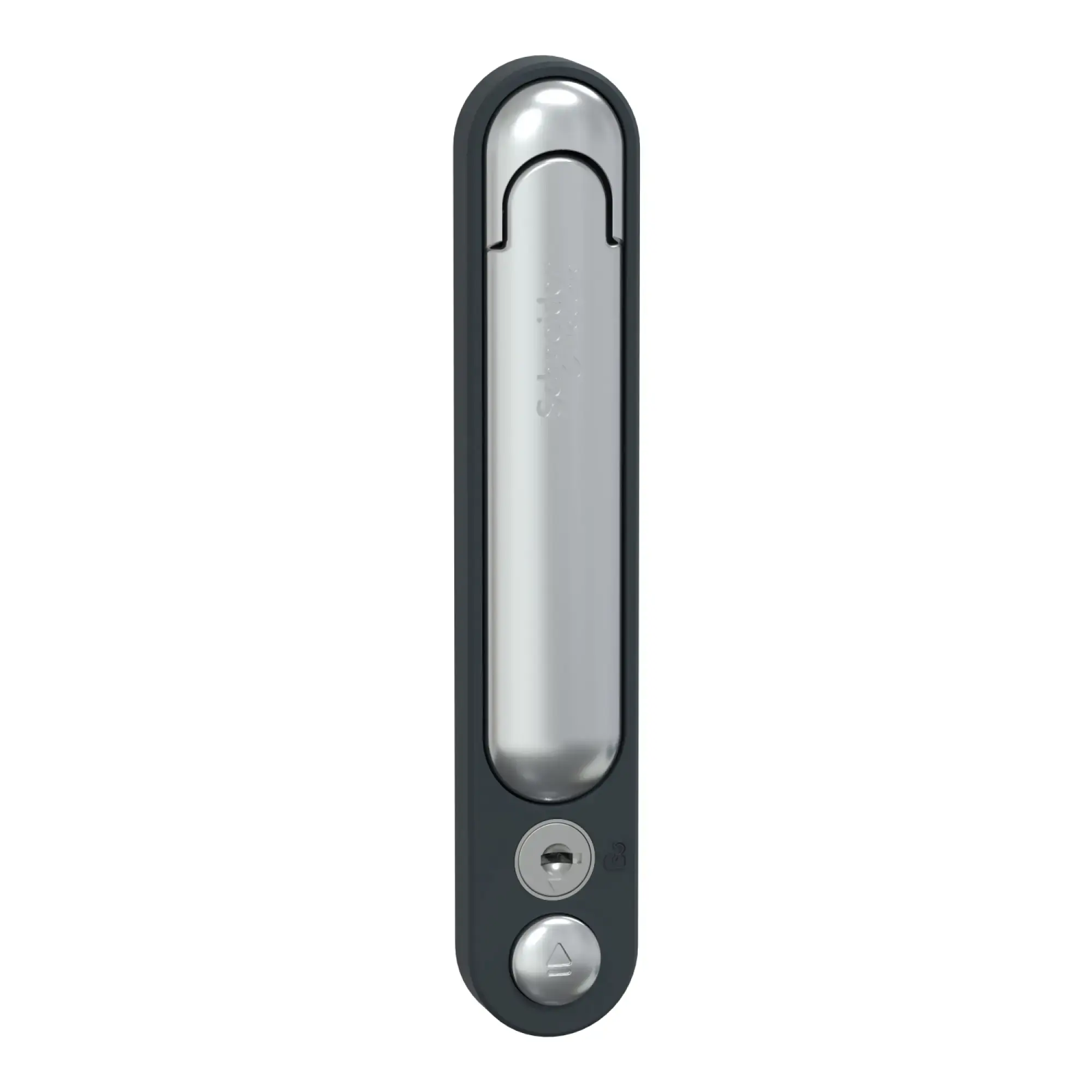 Schneider Electric LVS07931 PrismaSeT-P, Rotary door handle, with cylinder lock and key No.405,RAL7016 (img_002)