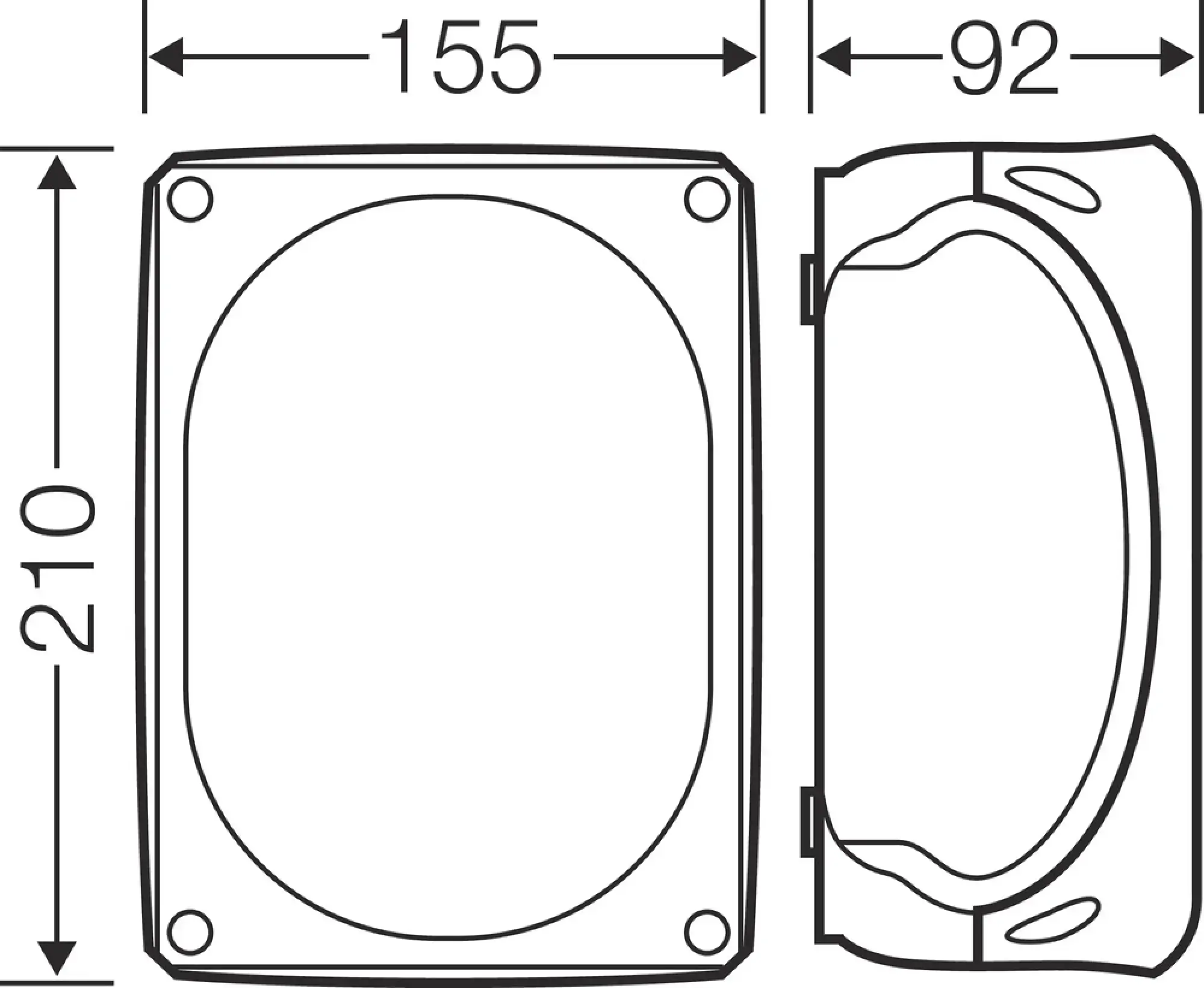 Hensel 62000012 Kabelabzweigkasten bis 16 qmm 3phasig, 25 qmm 1phasig, ohne Klemme DK 1600 G (img_003) Hensel 62000012 Kabelabzweigkasten bis 16 qmm 3phasig, 25 qmm 1phasig, ohne Klemme DK 1600 G (img_003)