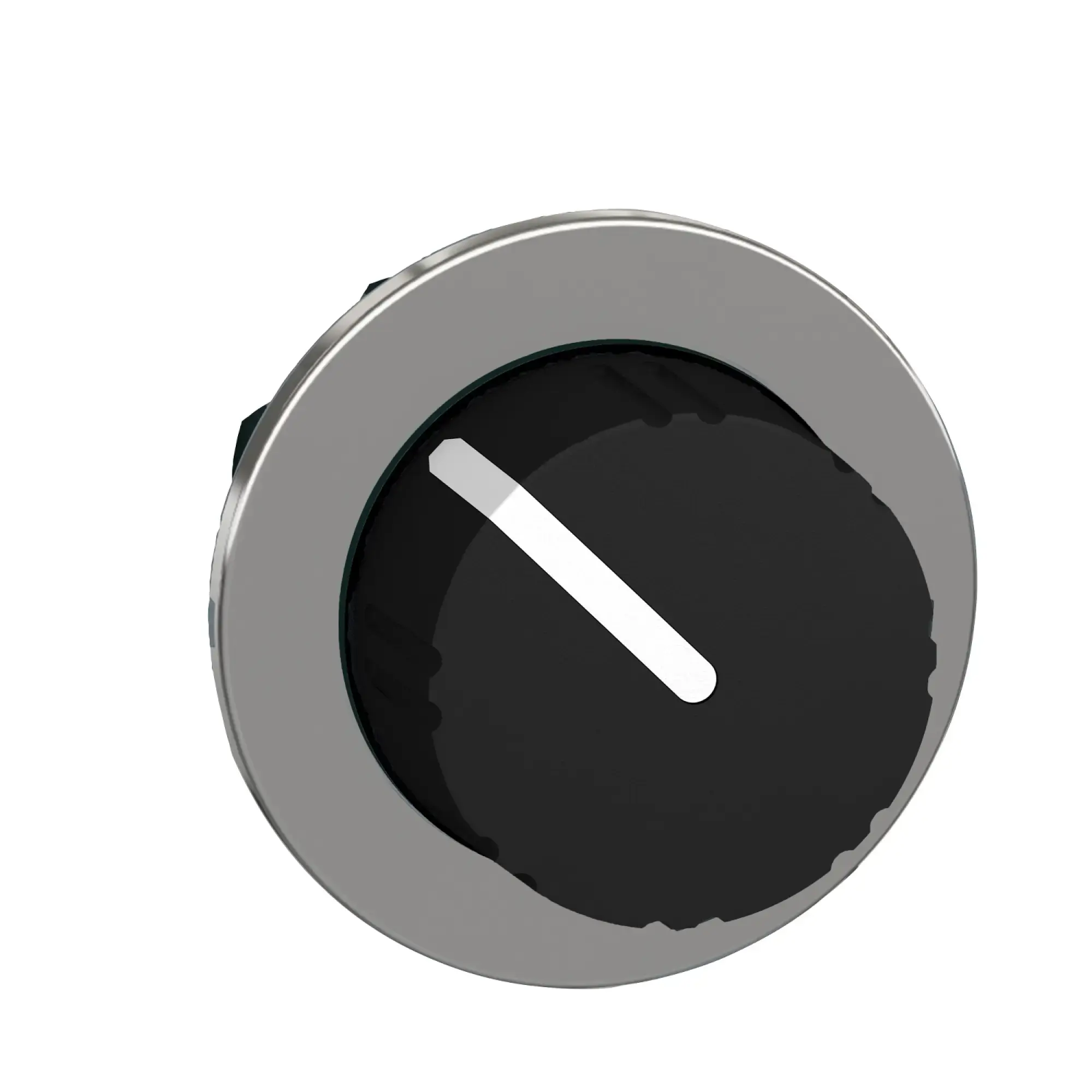 Schneider Electric ZB4FD29 Rotary selector switch, front element, Harmony XB4F, metal, 30mm, black, 2 positions, latching (img_002)