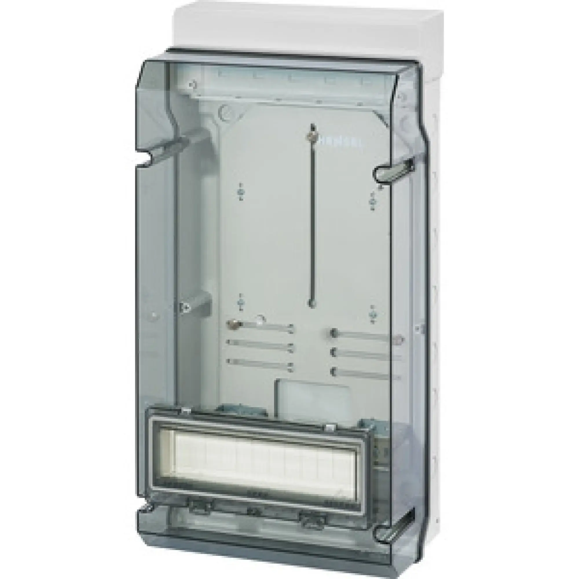 Hensel 6100103 KV-Zählergehäuse mit Zähler- tragpl.+Klappdeckel, 295x583x182 mm KV 9337 (img_001)