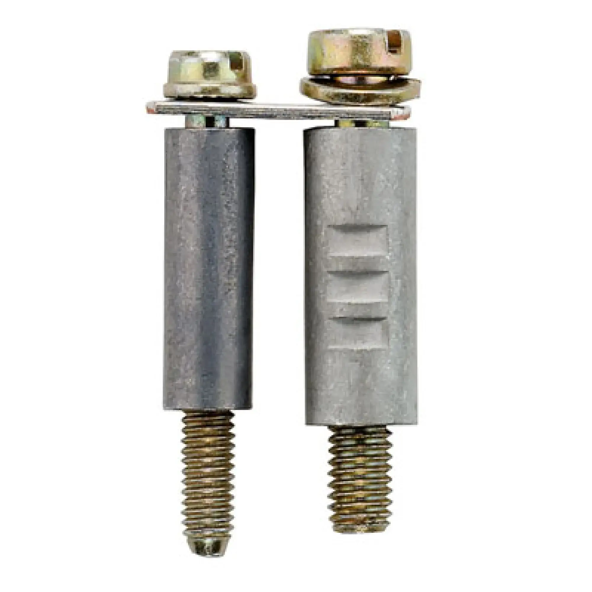 Weidmüller 1859620000 Cross-connector (terminal), when screwed in, Silver grey, 57 A, Number of poles: 2, Pitch in mm: 7.00, Insulated: No, Width: 6 mm (img_001) Weidmüller 1859620000 Cross-connector (terminal), when screwed in, Silver grey, 57 A, Number of poles: 2, Pitch in mm: 7.00, Insulated: No, Width: 6 mm (img_001)