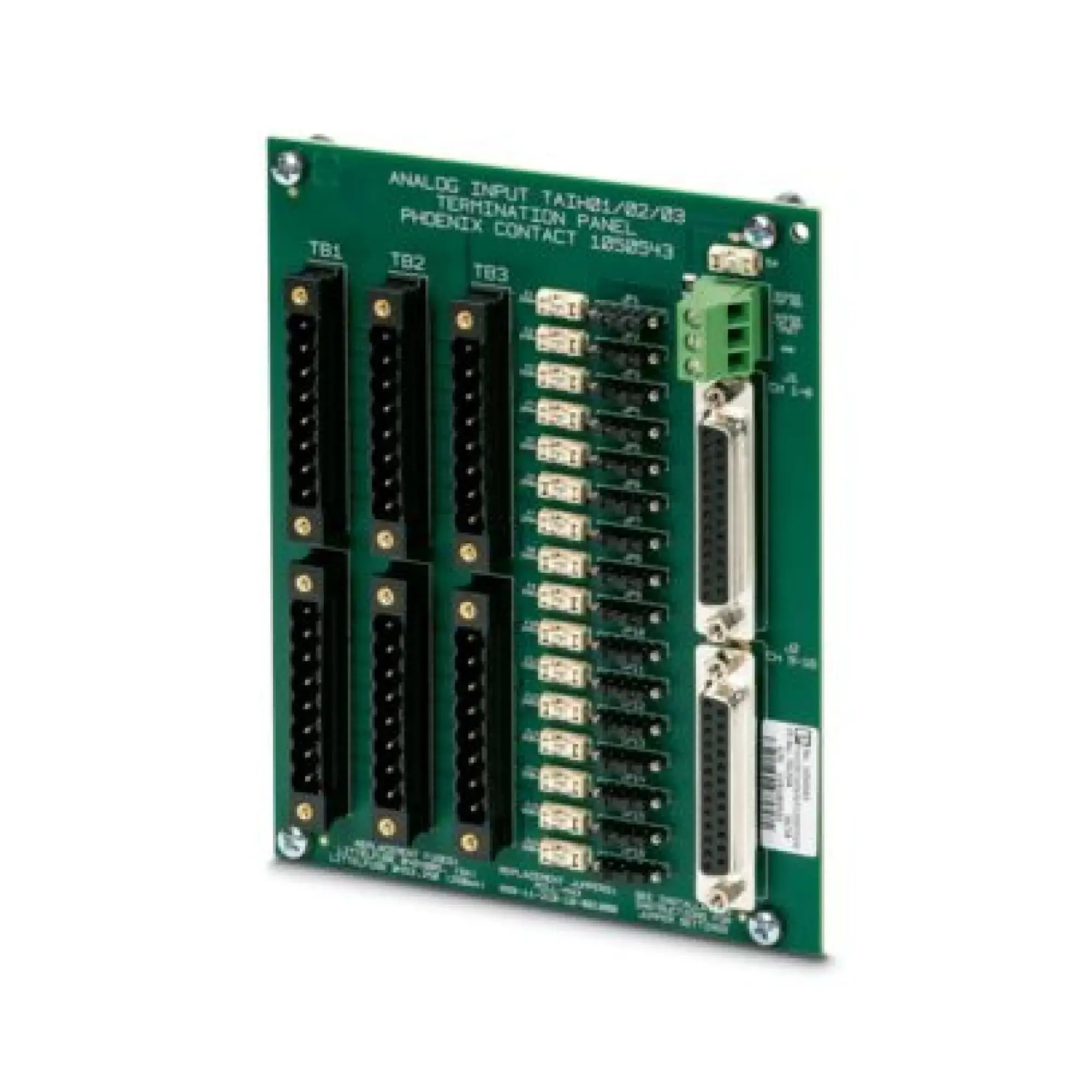Phoenix Contact 1050543 Termination board FLX-D25F/16CH/AI/FU/SIOP/TDC3K (img_001)
