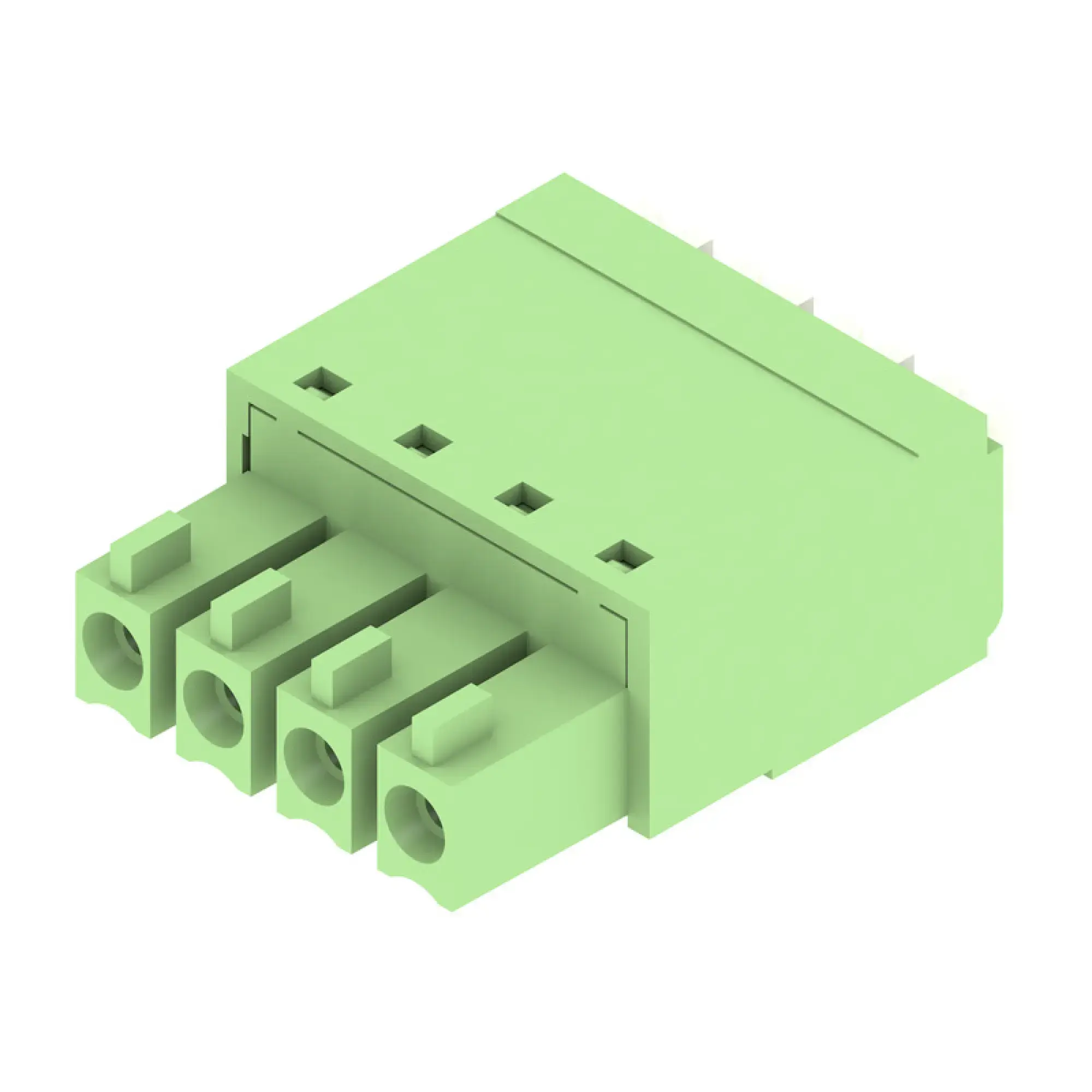 Weidmüller 1969300000 PCB connector (wire connection), 160 V, 17.5 A, Pitch in mm: 3.81, 1.5 mm², Number of poles: 4, PUSH IN with actuator, Box (img_001) Weidmüller 1969300000 PCB connector (wire connection), 160 V, 17.5 A, Pitch in mm: 3.81, 1.5 mm², Number of poles: 4, PUSH IN with actuator, Box (img_001)